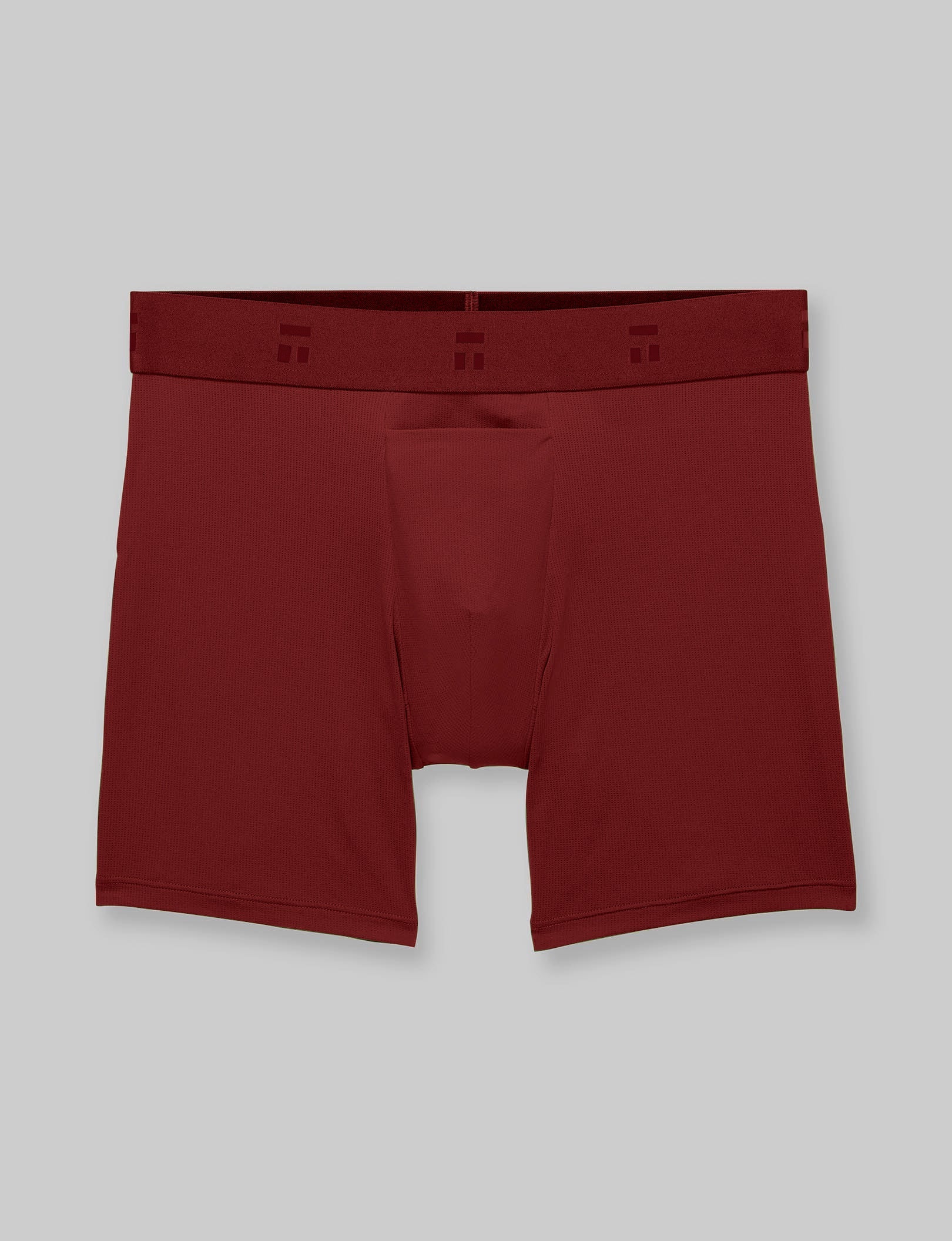 Breathable Air Mid-Length Boxer Briefs - 6 Pack for Men | Comfortable & Moisture-Wicking Underwear for Workout, Travel & Daily Wear