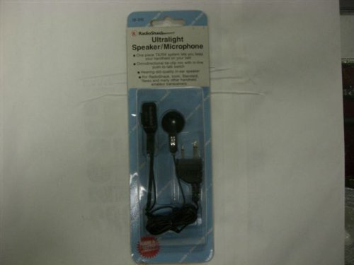 Radioshack Amateur Radio 2-Way Headset - Professional Communication Headset for HAM Radio, Airsoft, and Outdoor Activities - Durable & Clear Audio for Emergency, Camping, and Team Coordination