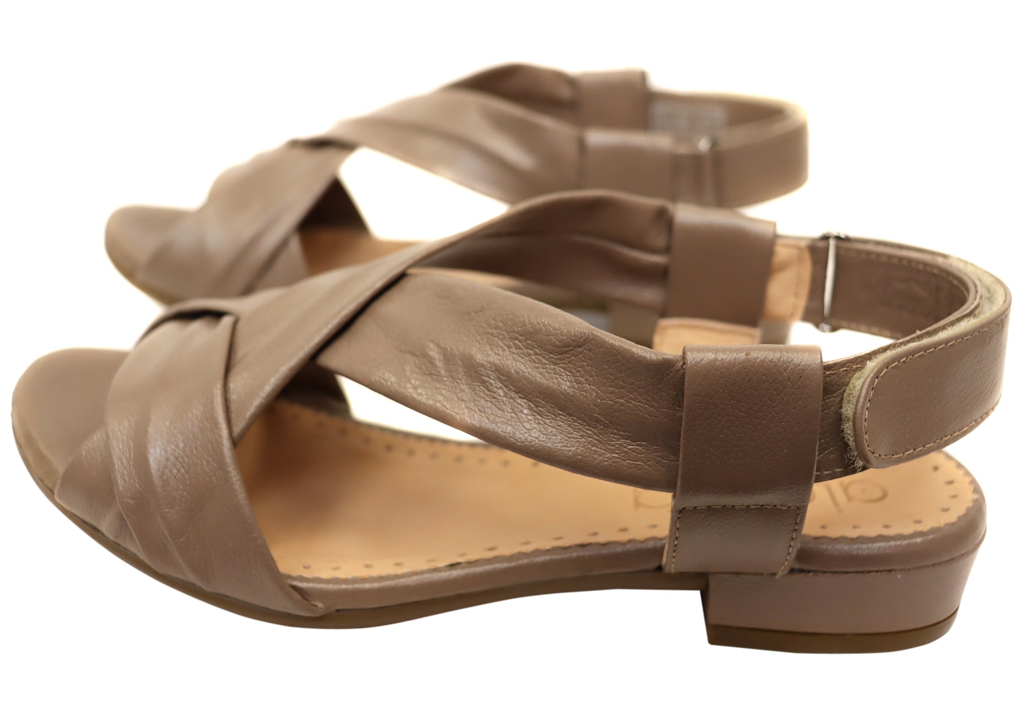 Opananken Janice Women's Comfortable Brazilian Leather Sandals - Breathable Summer Slides for Beach, Pool & Casual Outings