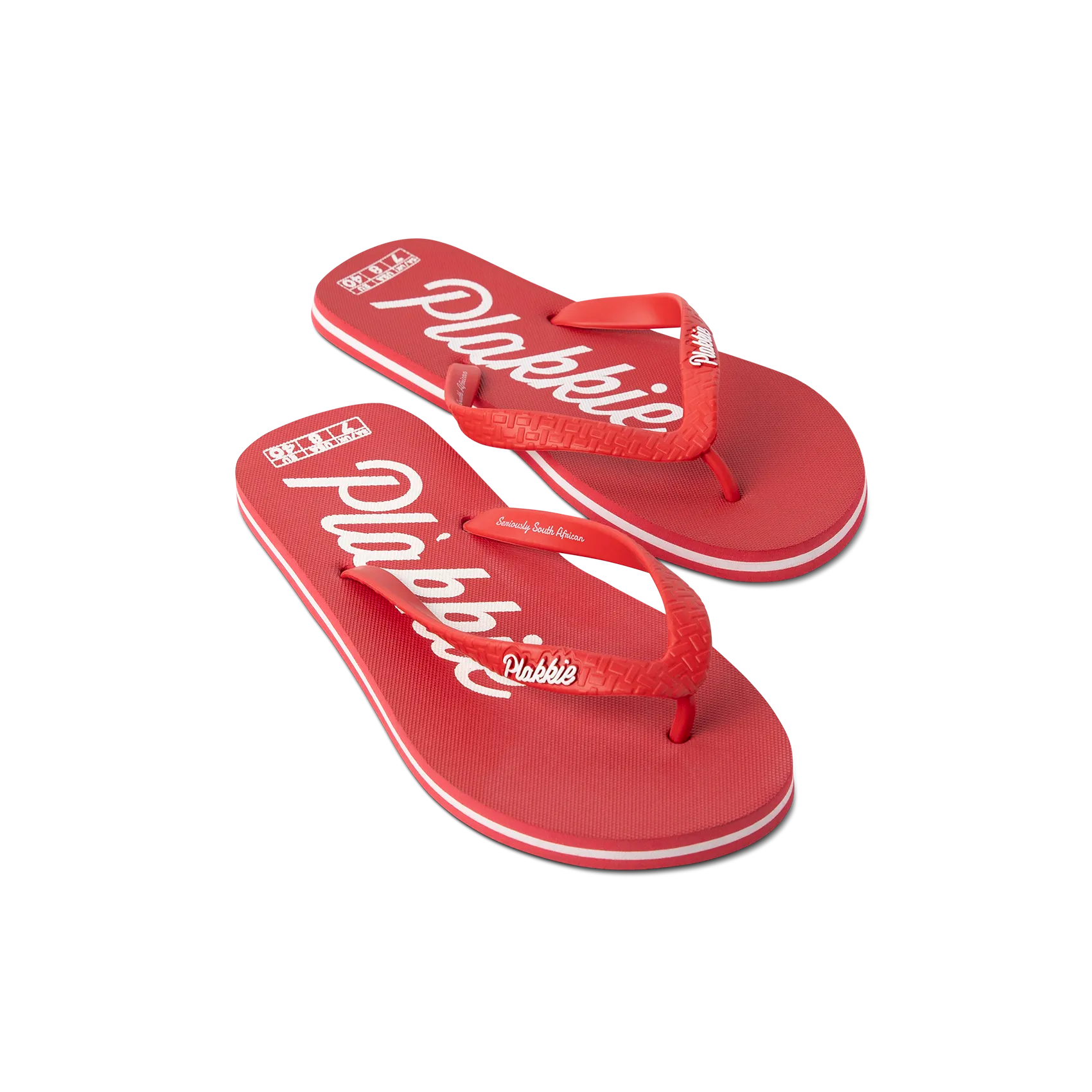Plakkie Lookout Water Shoes for Men & Women - Red and White Quick-Dry Aqua Socks for Beach, Pool, Surfing & Water Sports