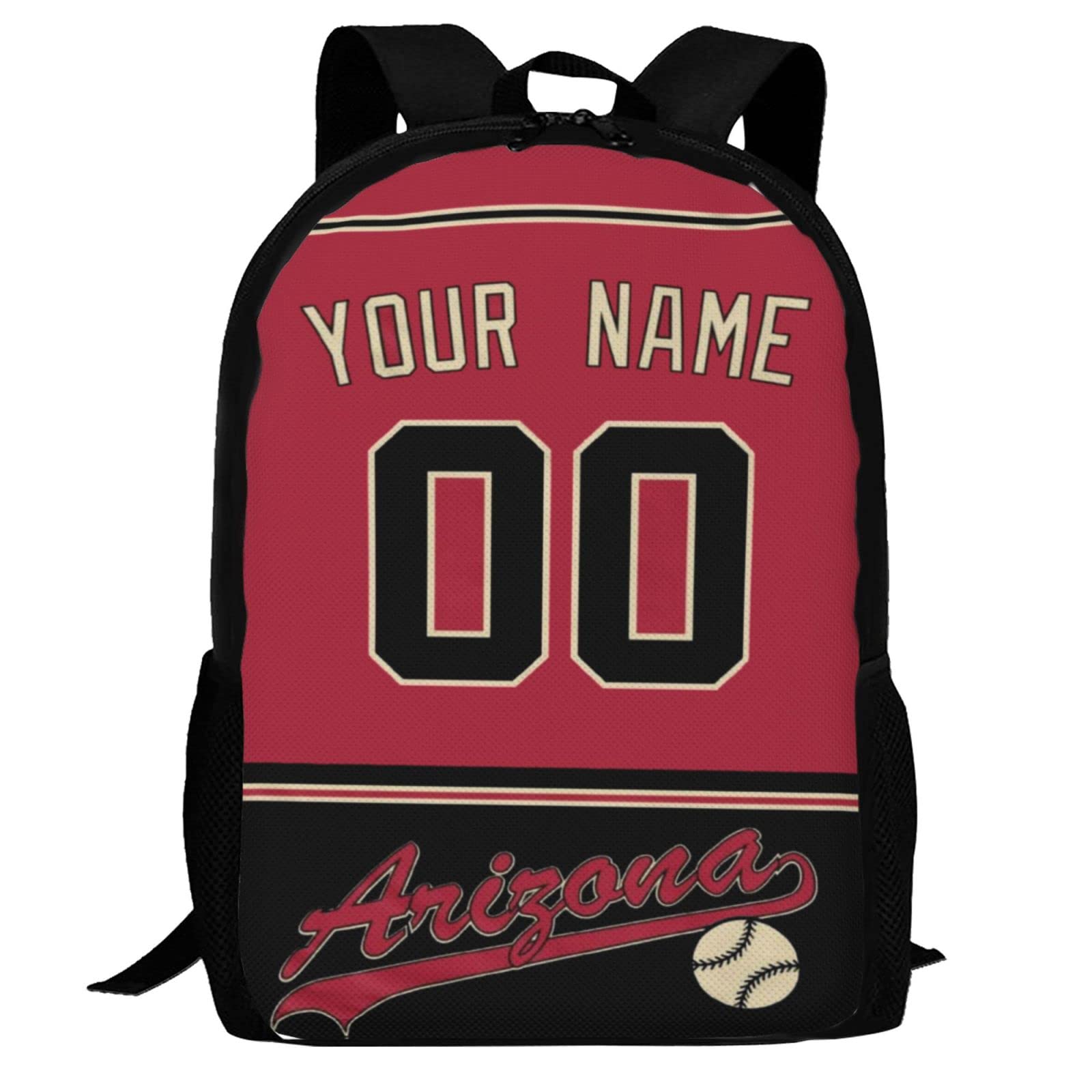 Custom Arizona Backpack - Large Capacity Travel Backpack for Laptop & School | Personalized Hiking Daypack for Outdoor Adventures & Daily Commute