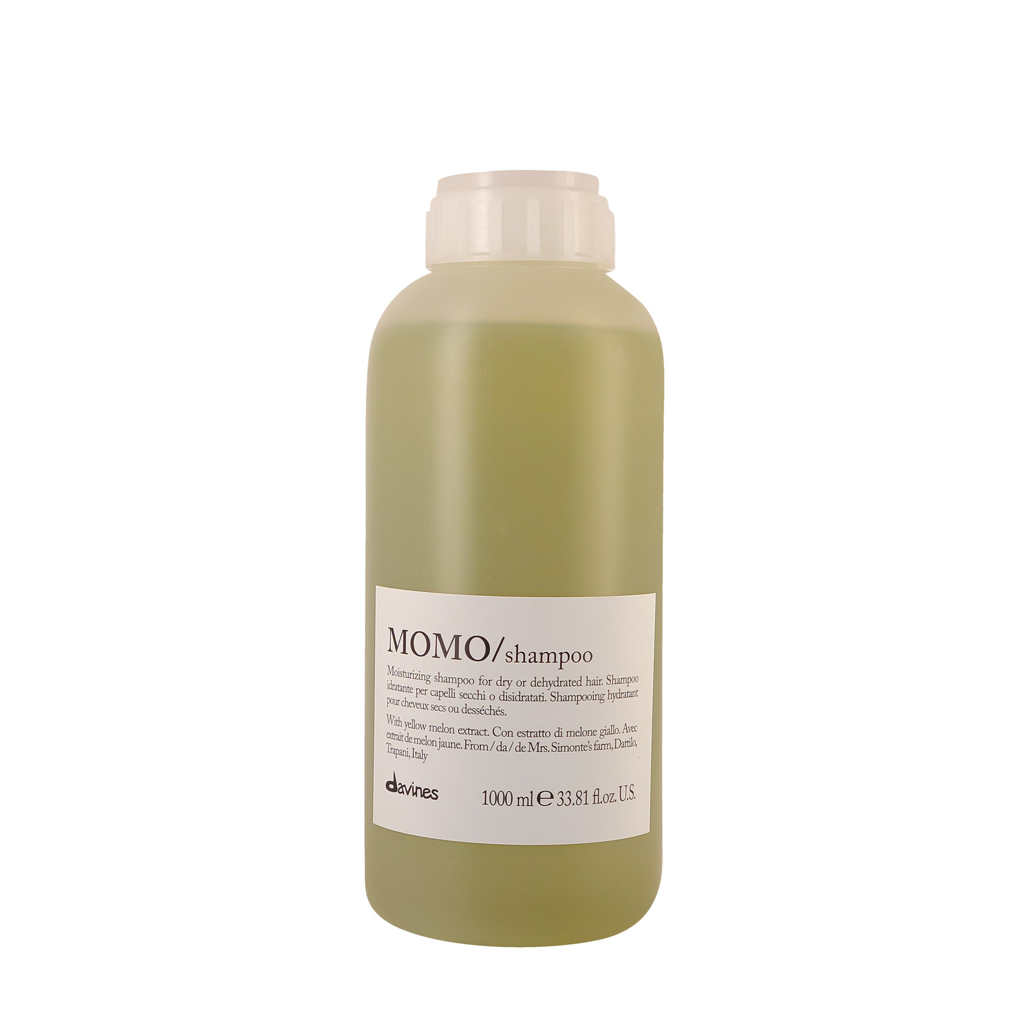 Davines Momo Shampoo for Dry Hair - Hydrating & Nourishing Formula with Natural Ingredients | Perfect for Daily Hair Care & Scalp Health
