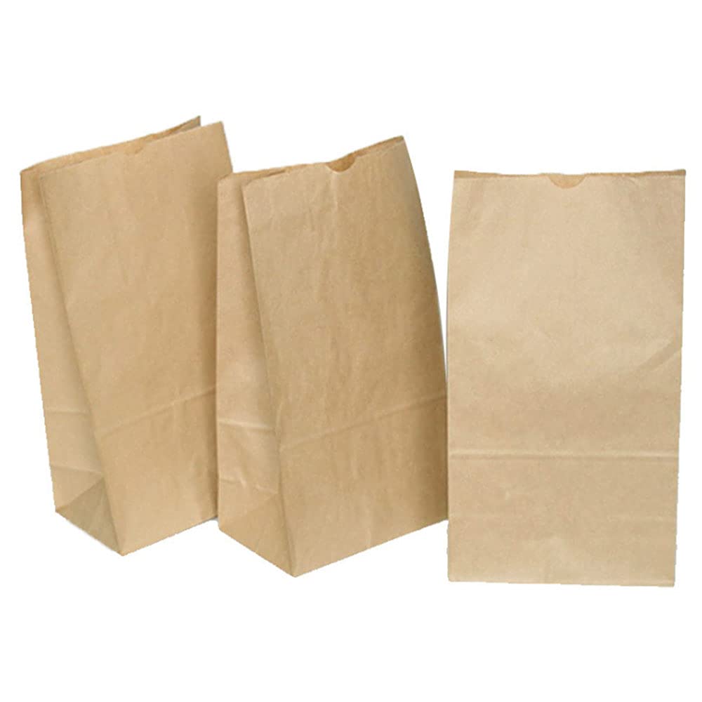Eco-Friendly Kraft Paper Gift Bags with Handles - 50 Pack (12.6 x 7.09 x 4.33 Inches) - Perfect for Party Favors, Wedding Gifts, Birthday Presents & Retail Packaging