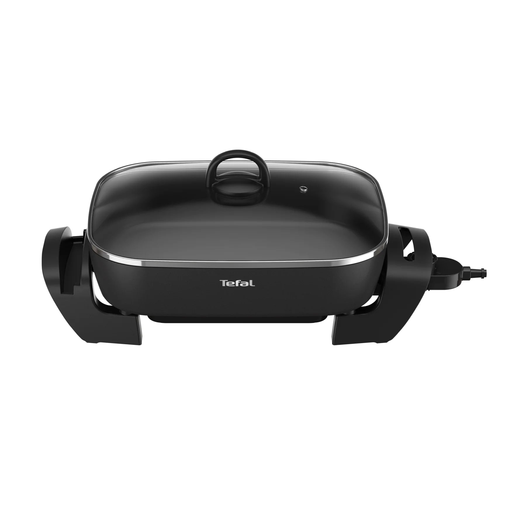 Tefal KC6018 Easy Banquet Electric Frypan - Large Nonstick Skillet for Frying, Sautéing & Cooking - Perfect for Family Dinners & Holiday Meals