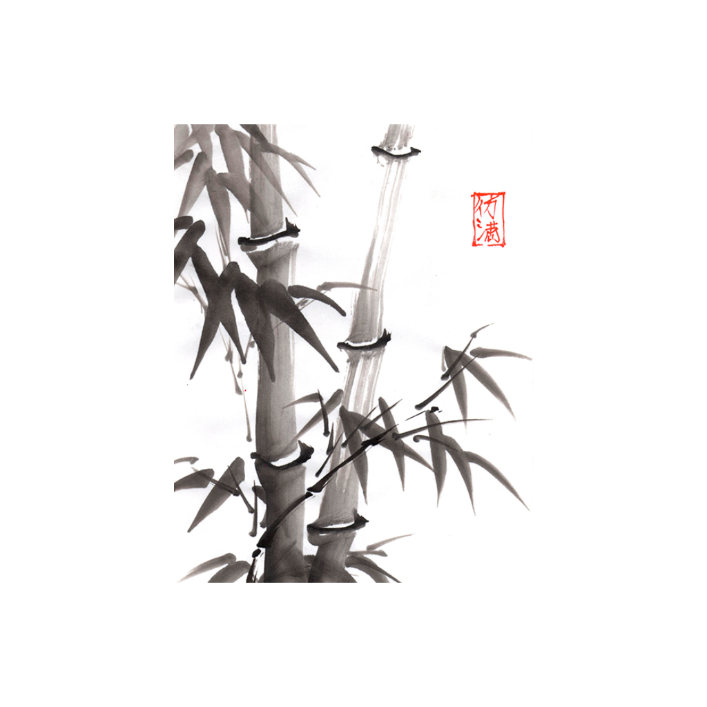 Premium 48-Sheet Hosho Paper Pad, 9” x 12” (6H) - Ideal for Calligraphy, Sumi-e Painting & Traditional Japanese Art Projects