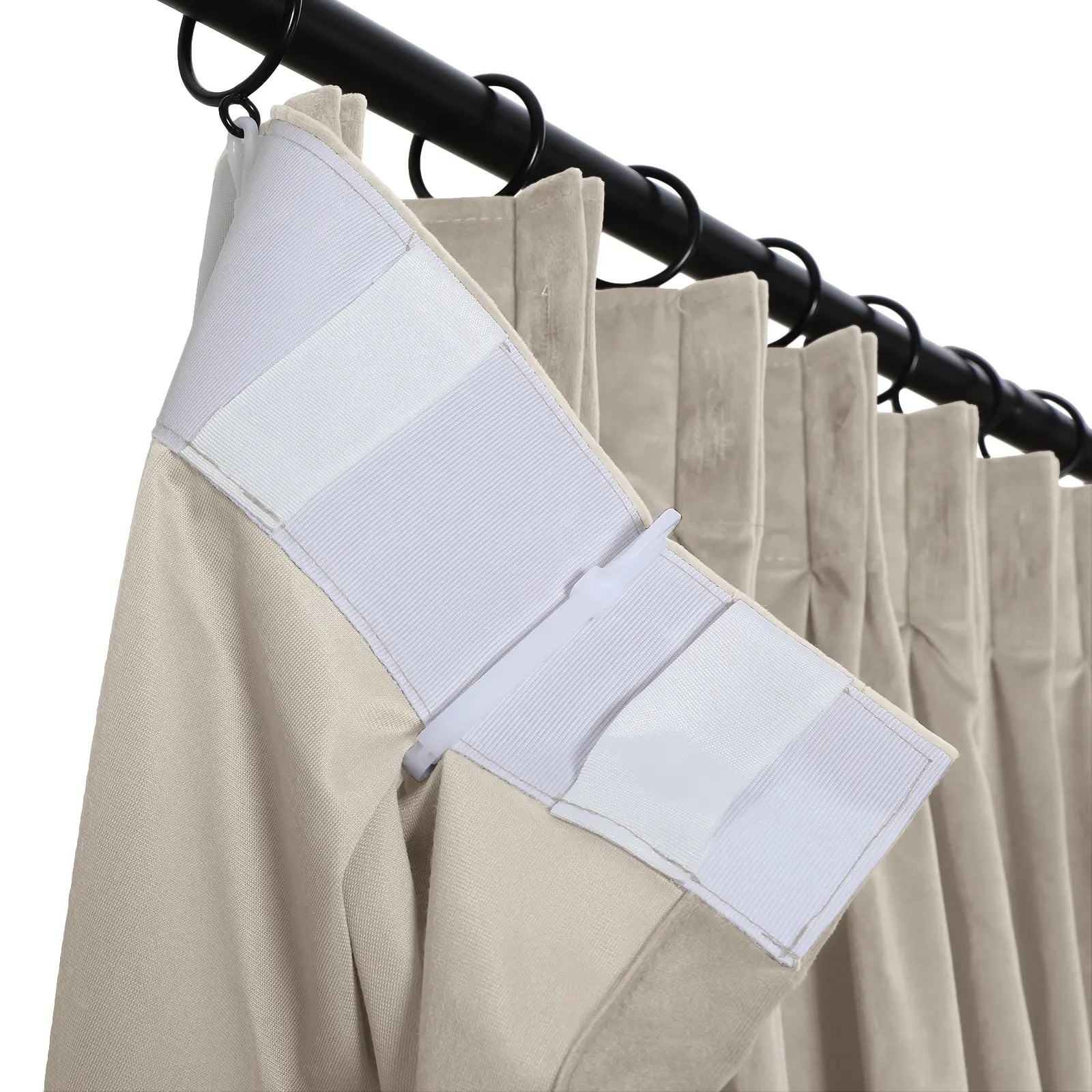 Luxury Velvet Pinch Pleat Thermal Blackout Curtains - Insulated Drapes for Bedroom & Living Room - Noise Reducing & Energy Efficient Window Treatments