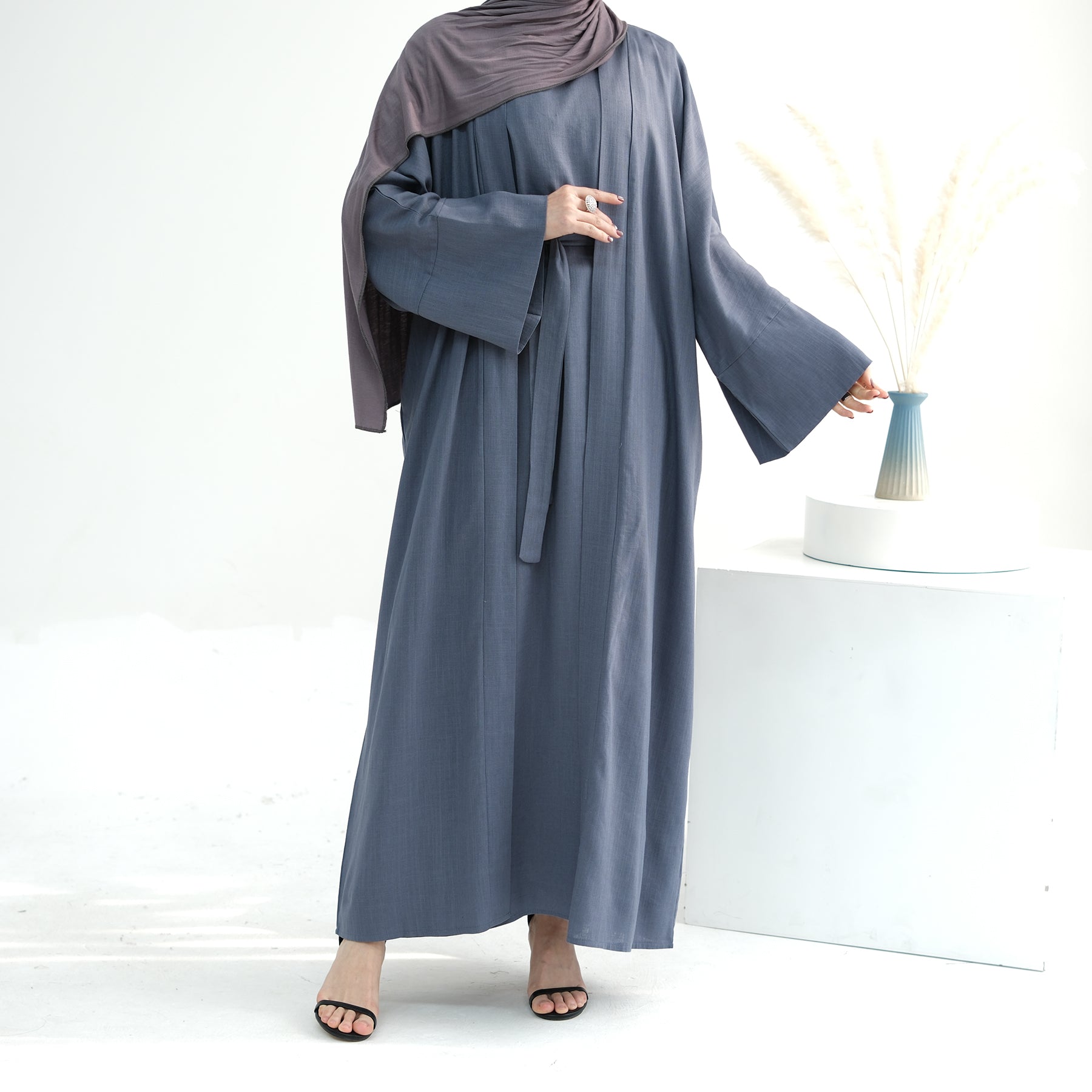Aviella Linen Set - Soft & Breathable Denim Outfit for Women | Perfect for Summer, Casual Wear & Beach Vacations