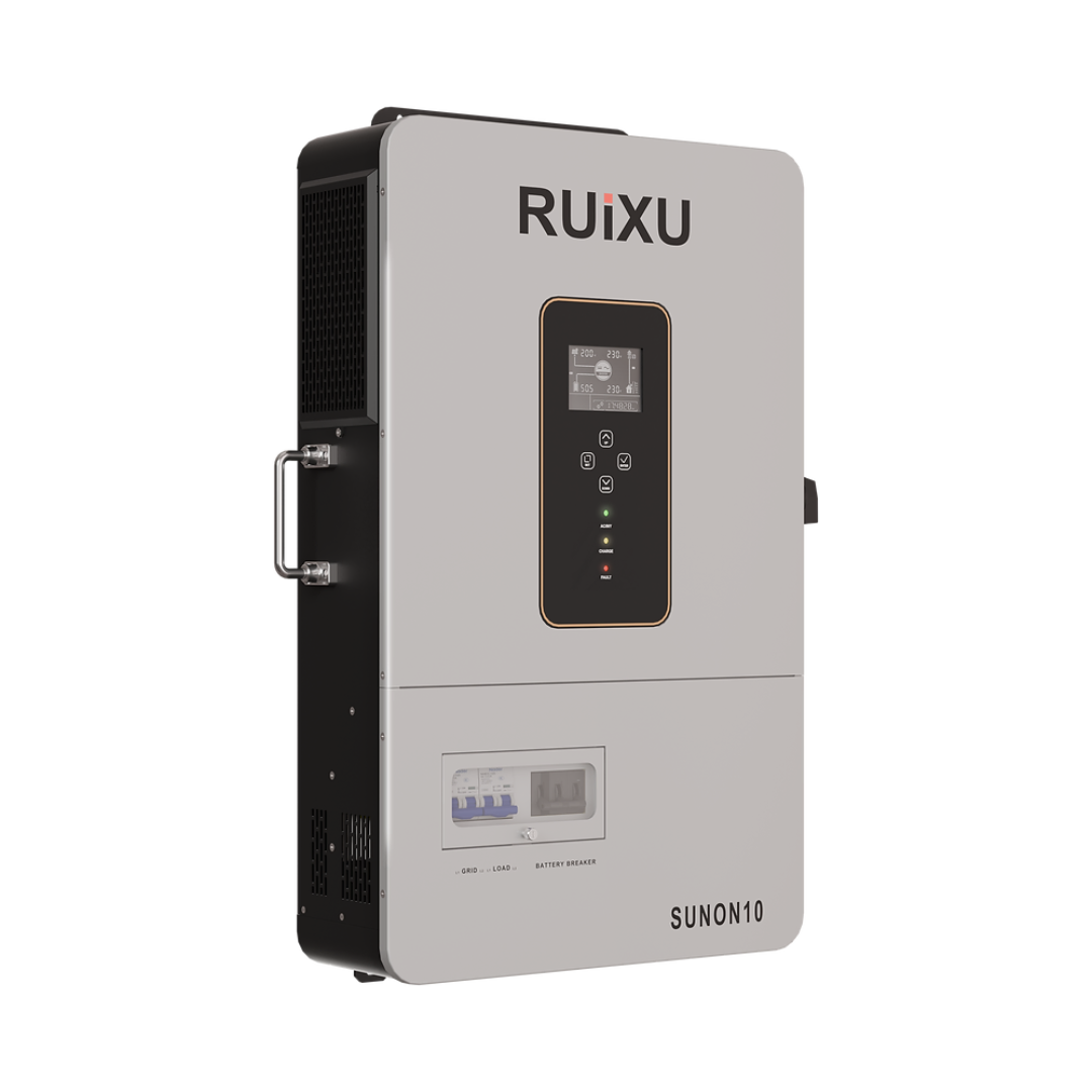 48V Solar Power Kit with 10.24kWh/20.48kWh Battery Bank, 10kW 120V/240V Hybrid Inverter & 410W Solar Panels - Complete Off-Grid Home Backup System for Emergency Power & RV Living