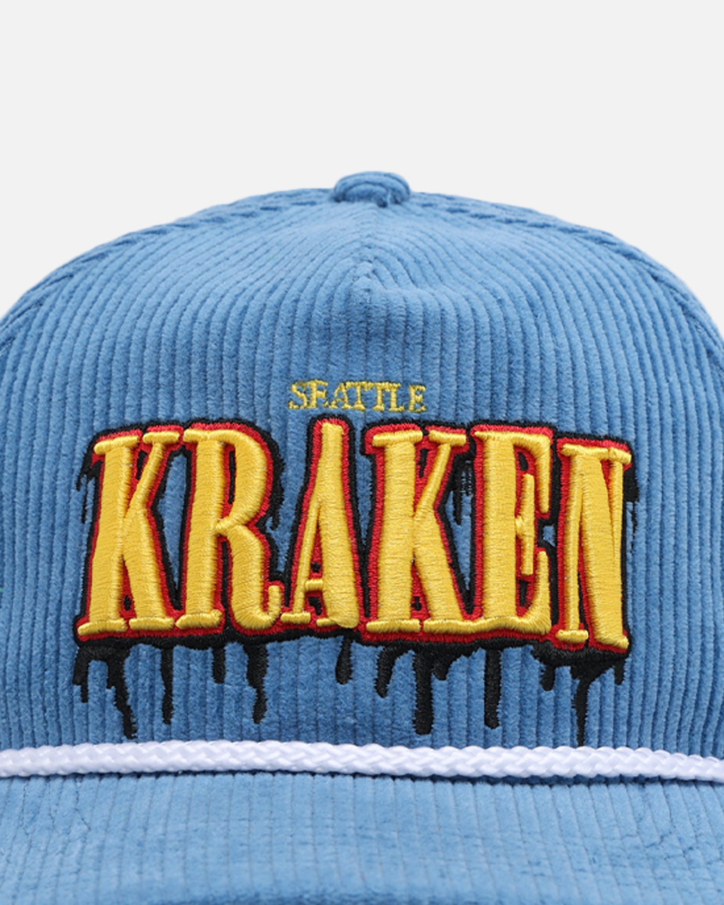 47 Brand Seattle Kraken Slasher 47 Hitch Snapback Montego Hat - Official NHL Hockey Cap for Men & Women - Perfect for Sports Fans, Game Day & Casual Wear