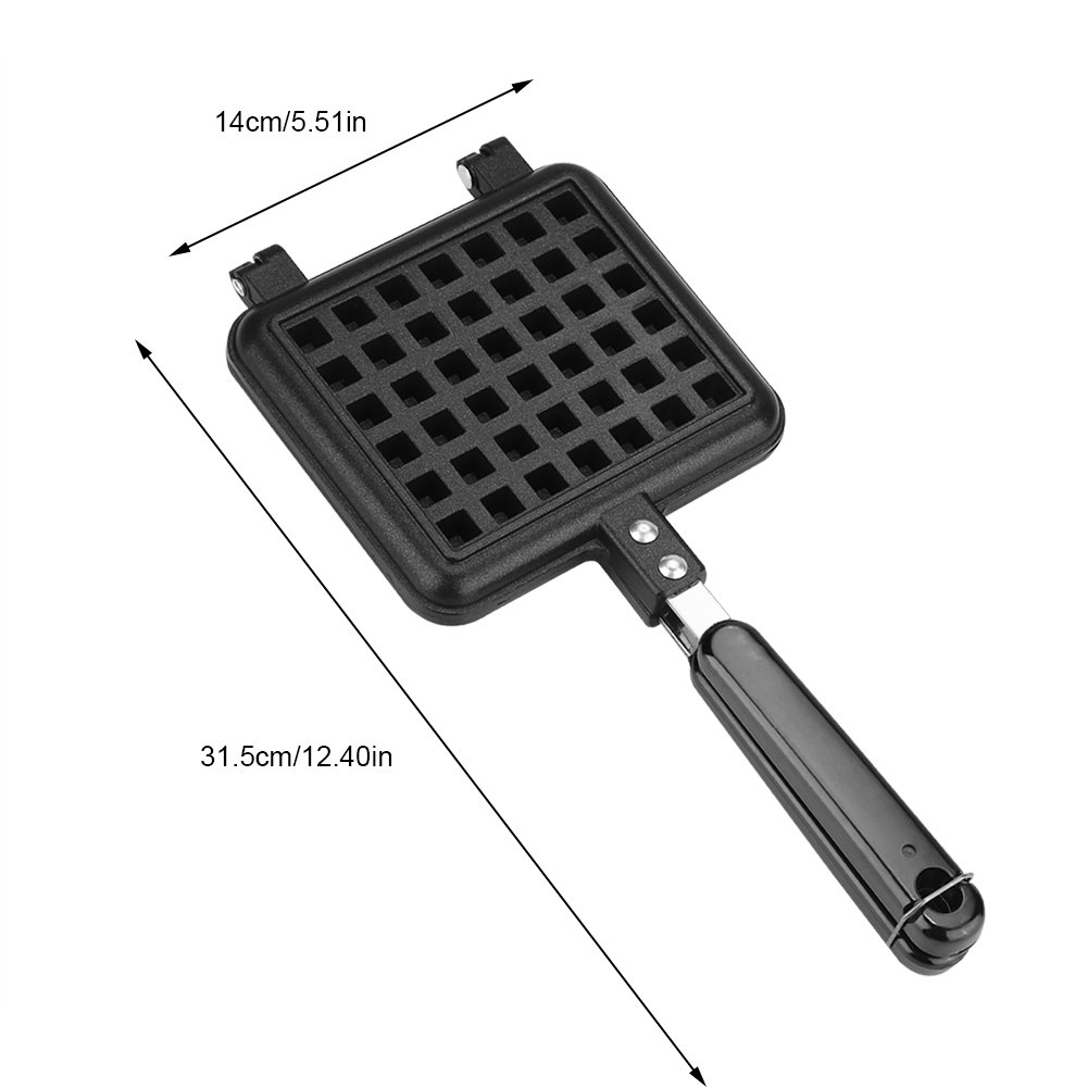 Non-Stick Waffle Maker for Kitchen - Electric Belgian Waffle Iron with Adjustable Temperature, Perfect for Breakfast, Brunch & Family Gatherings