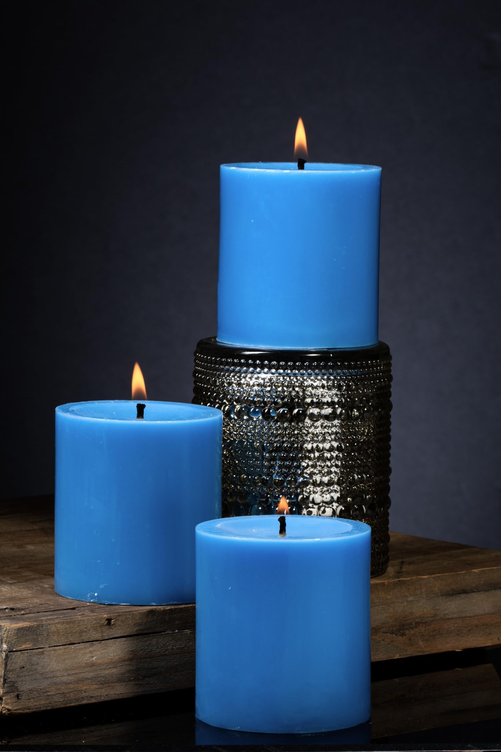 12 Pack Glass Cylinder Vases 6
