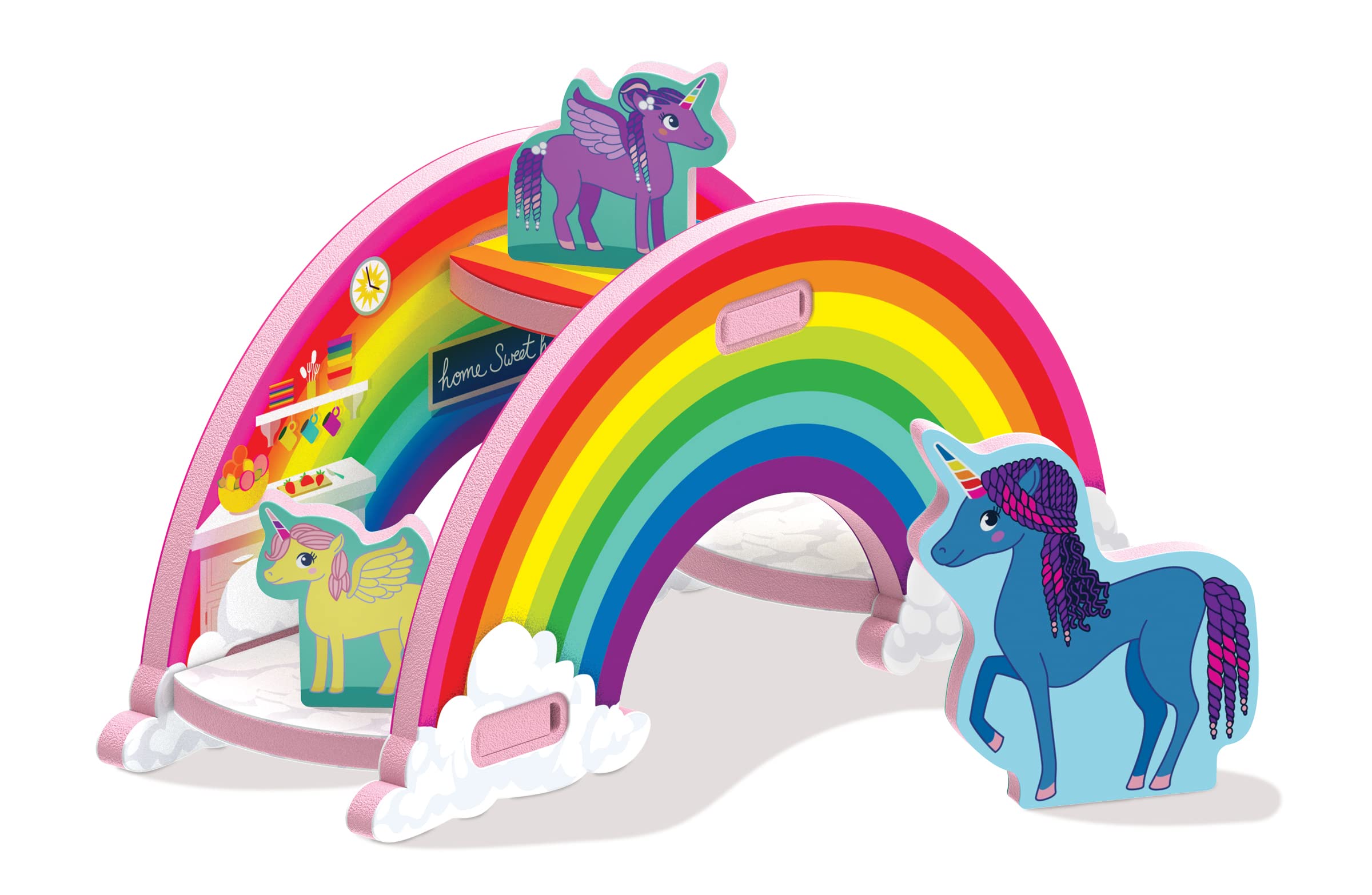 STORYTIME TOYS Unicorn Rainbow Play Puzzle - Educational Kids Toy for Creative Play & Learning | Perfect for Birthday Gifts, Preschool Activities & Family Game Night