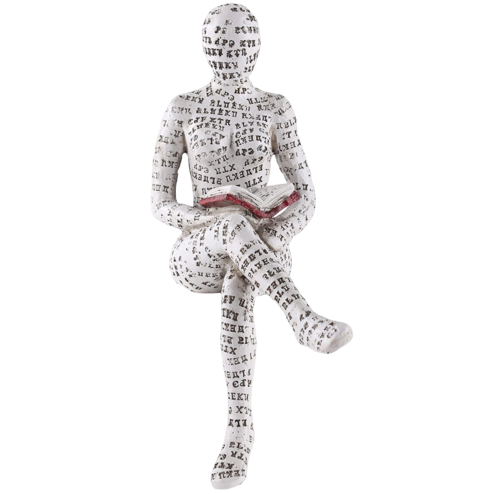 Modern Abstract Thinker Statue - Aesthetic Sculpture for Home & Office Decor | Shelf, Table & Desk Decoration | Perfect for Living Room, Bedroom & Workspace