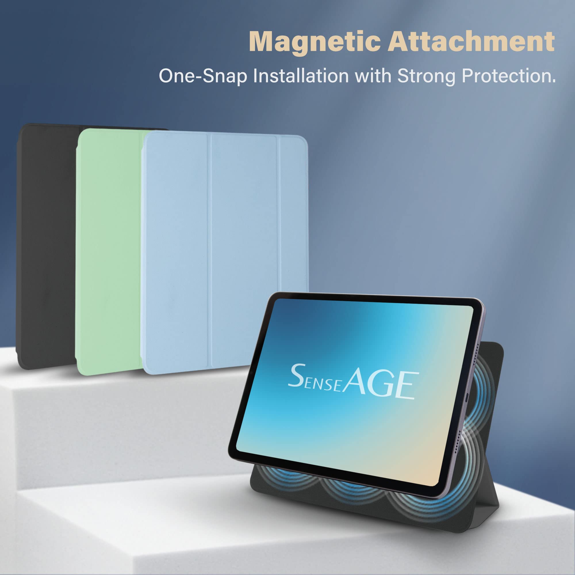 SenseAGE Ultra Slim Magnetic iPad Case for iPad Pro 11