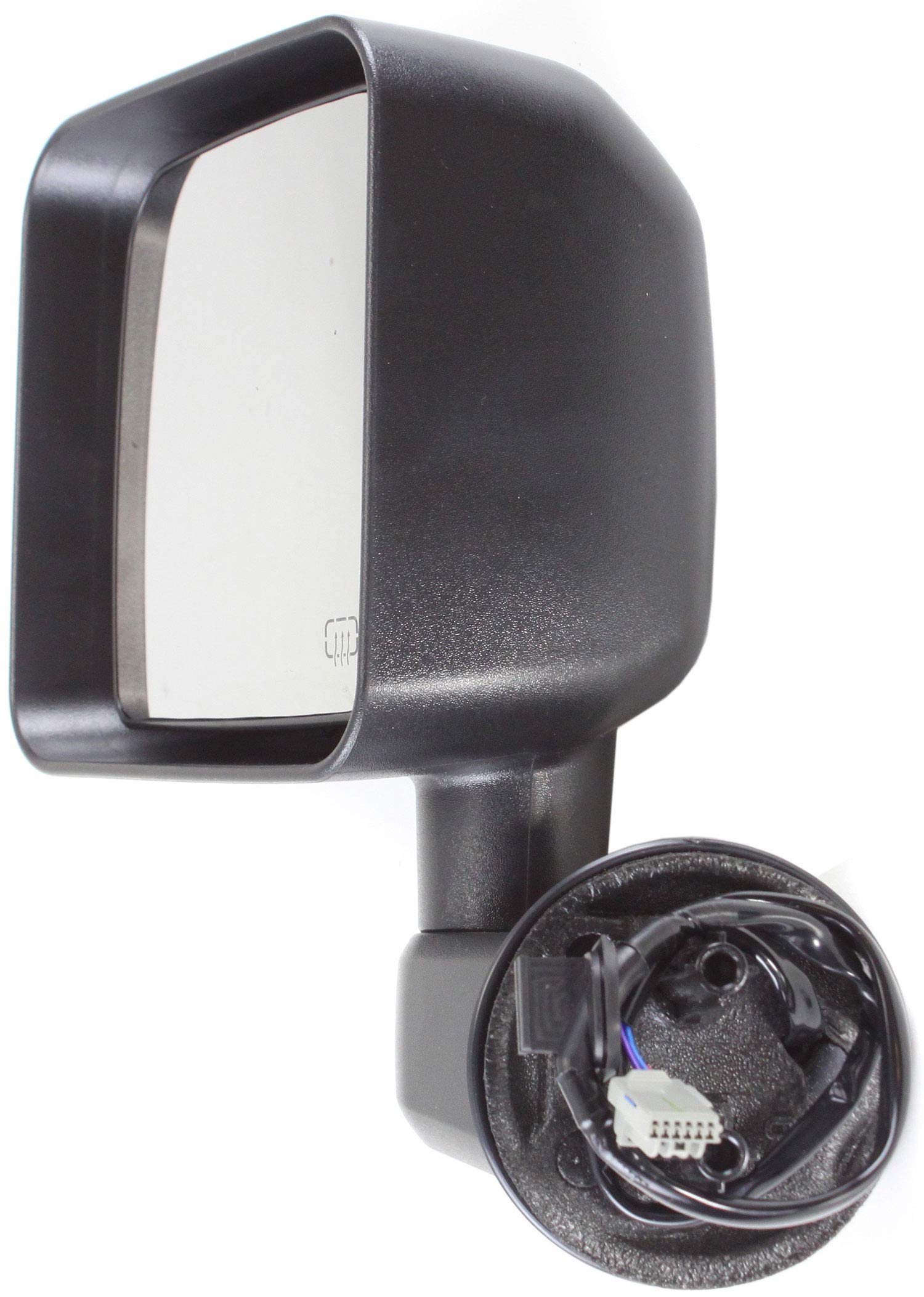Garage-Pro Power Heated Driver Side Mirror for Jeep Wrangler 2011-2013 - Textured Black Replacement - Perfect for Winter Driving & Off-Road Adventures