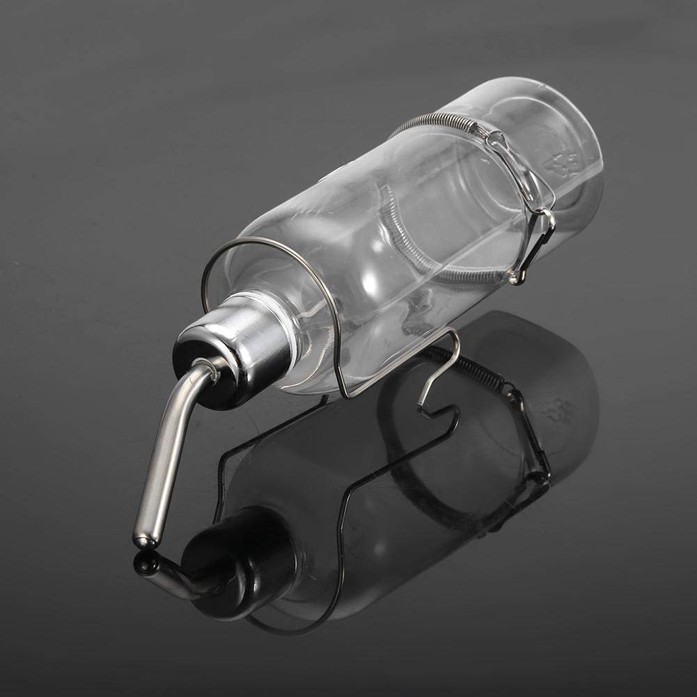 No Drip Parrot Water Feeder - Hanging Small Animal Water Bottle for Birds, Hamsters, Rabbits, Chinchillas & Ferrets | Leak-Proof Design for Cages, Aviaries & Pet Travel | Ideal for Home, Outdoor & Travel Use
