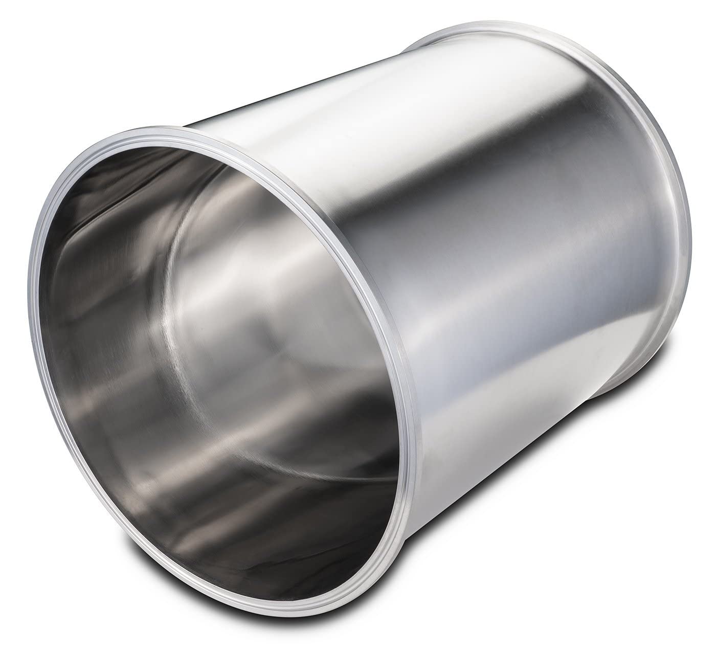 6-Inch X 6-Inch BVV Tri-Clamp Welded Bottom Base - Stainless Steel Sanitary Fitting for Brewing, Dairy & Food Processing Equipment