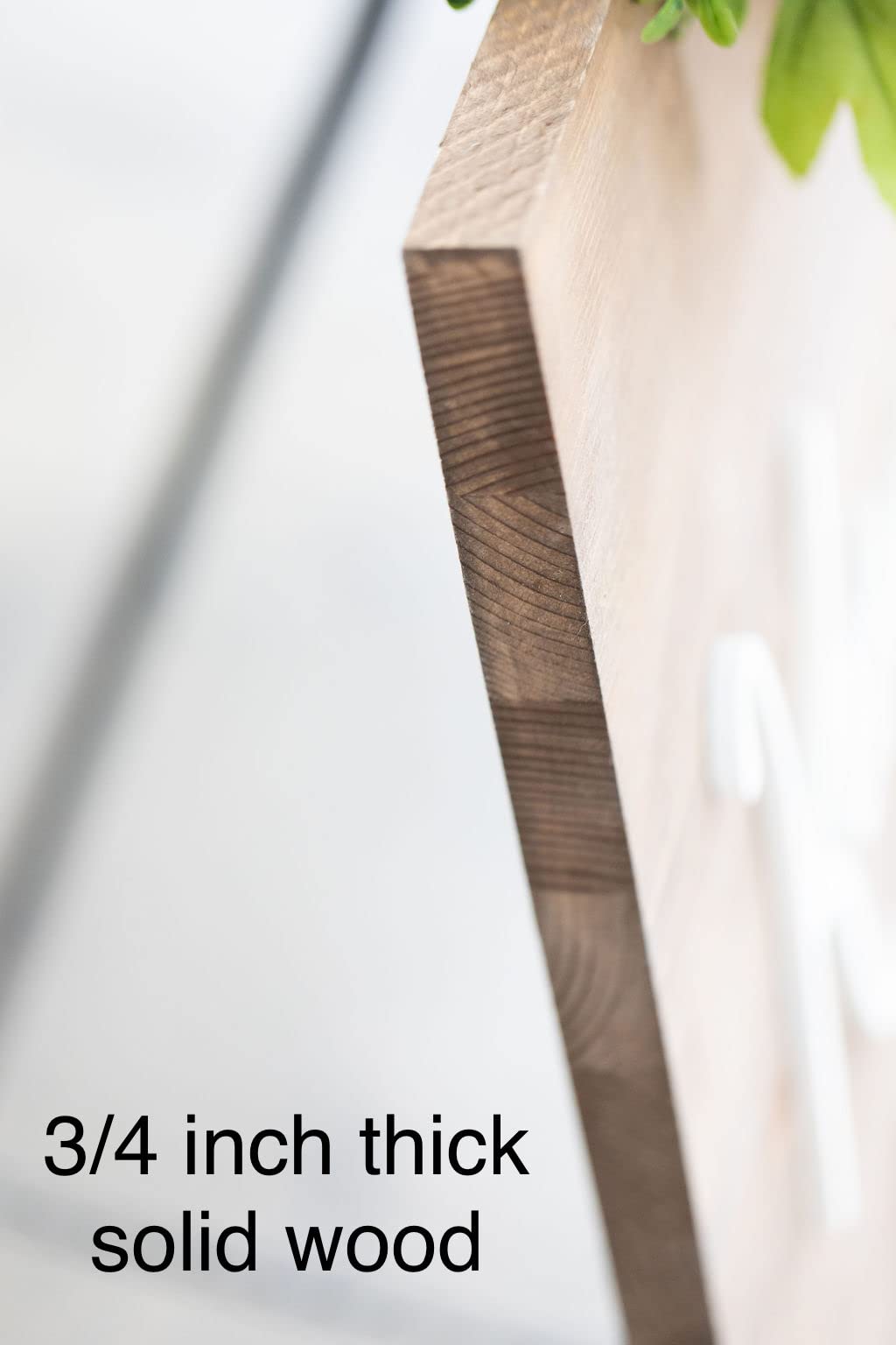 Custom 3D Wooden Wedding Welcome Sign - Personalized Walnut & Black Letter Design (24x36) - Perfect for Wedding Receptions, Bridal Showers & Anniversary Decor