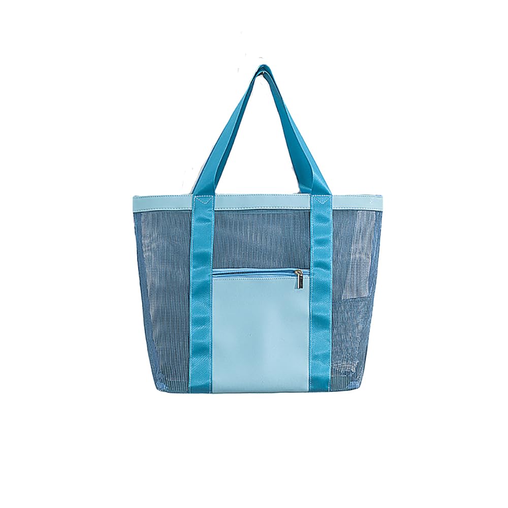Foldable Mesh Hobo Bag for Women - Lightweight Beach Tote for Shopping, Travel, Picnic & Vacation - Perfect for Summer Outings, Pool Parties & Outdoor Adventures