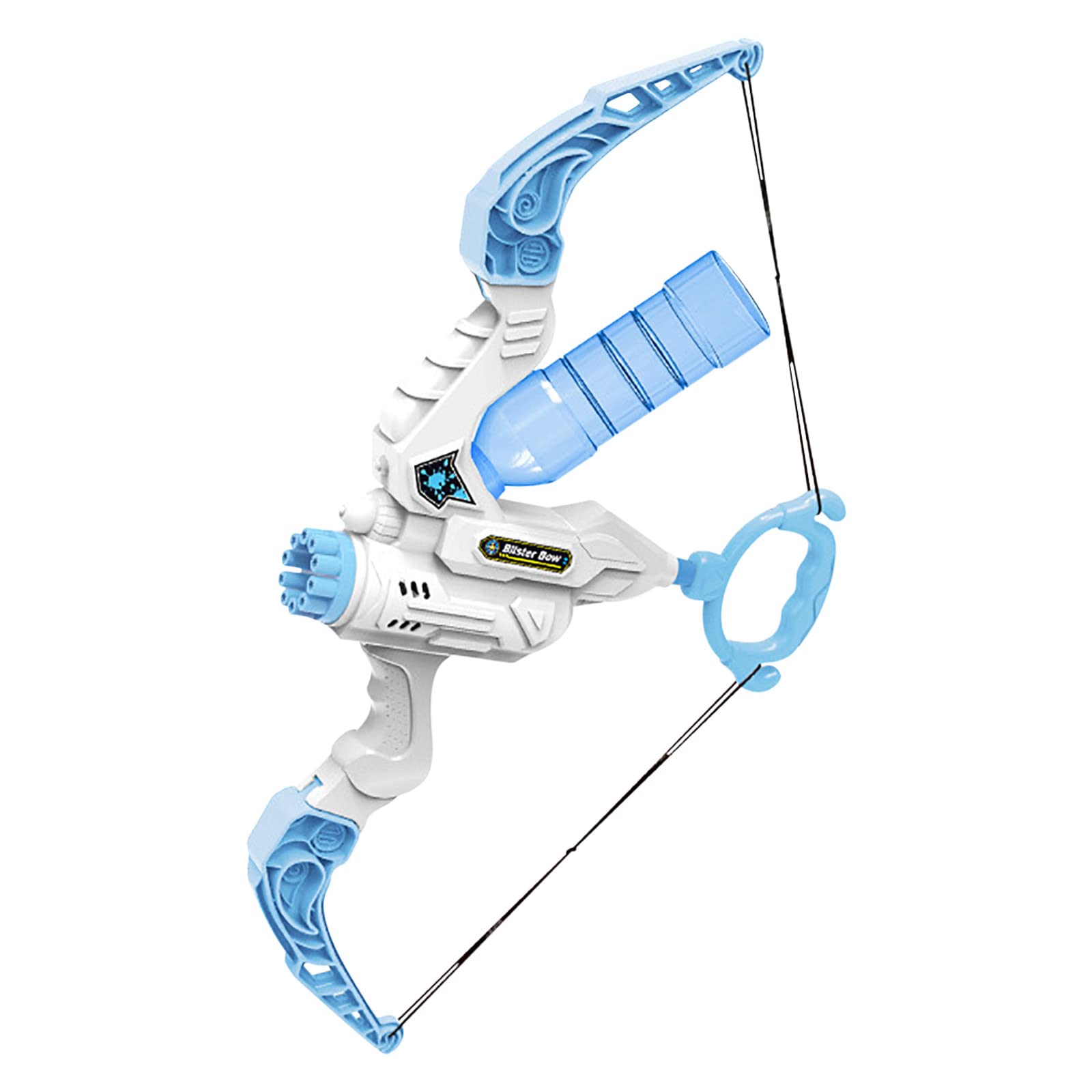 Automatic Bubble Machine with Bow Shape - 2-in-1 Water Sprayer for Kids | Outdoor Summer Pool & Beach Toys | Perfect Birthday Gift for Children | Great for Parties, Backyard Fun & Water Play