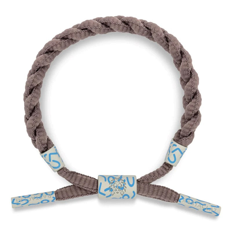 Rastaclat Advancism Bracelet - Adjustable M/L Size in Grey - Stylish Unisex Wristband for Men & Women - Perfect for Casual Wear, Sports, and Everyday Fashion