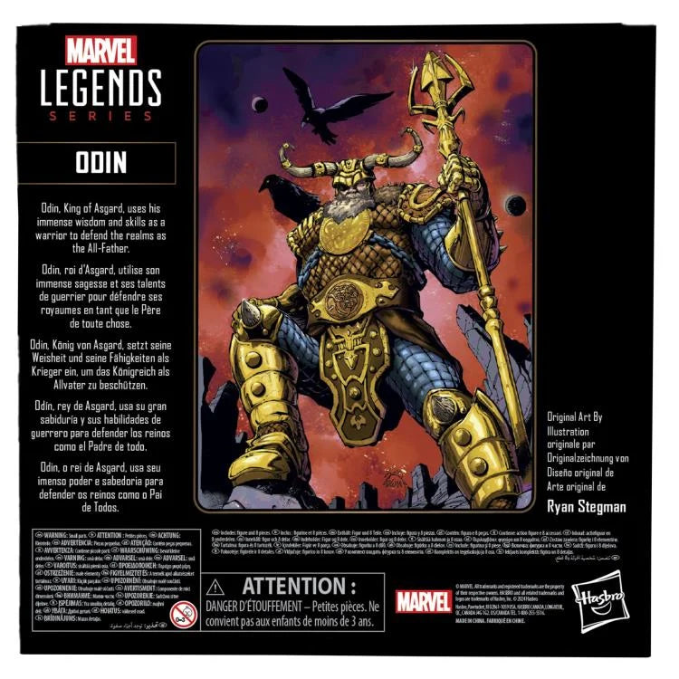 King Odin 85th Anniversary Marvel Legends Deluxe Action Figure - Collectible Gift for Marvel Fans & Comic Book Lovers | Perfect for Display, Cosplay & Superhero Decor