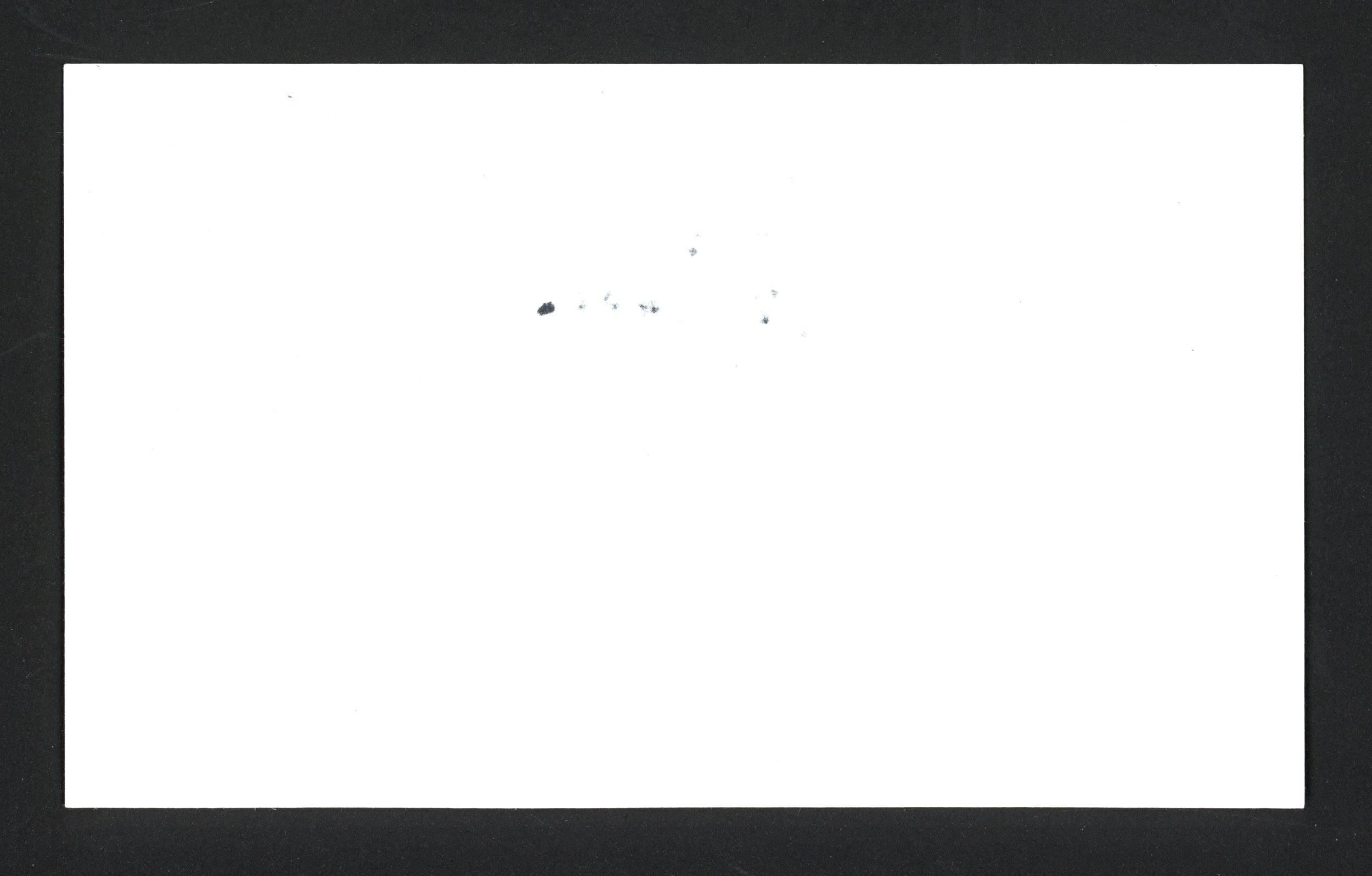 Alex Olmedo Autographed 3x5 Index Card - Authentic Tennis Memorabilia Collectible for Fans & Sports Enthusiasts - Perfect for Display, Framing, or Gift Giving