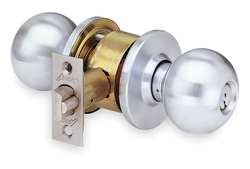 Premium Mechanical Knob Lockset for Doors - Secure Entrance & Office Lock - Ideal for Homes, Businesses & Commercial Spaces