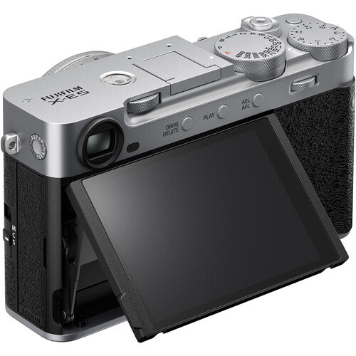 FUJIFILM X-E5 Mirrorless Digital Camera with 26.1MP APS-C Sensor - Silver | Compact & Lightweight for Travel, Street & Portrait Photography