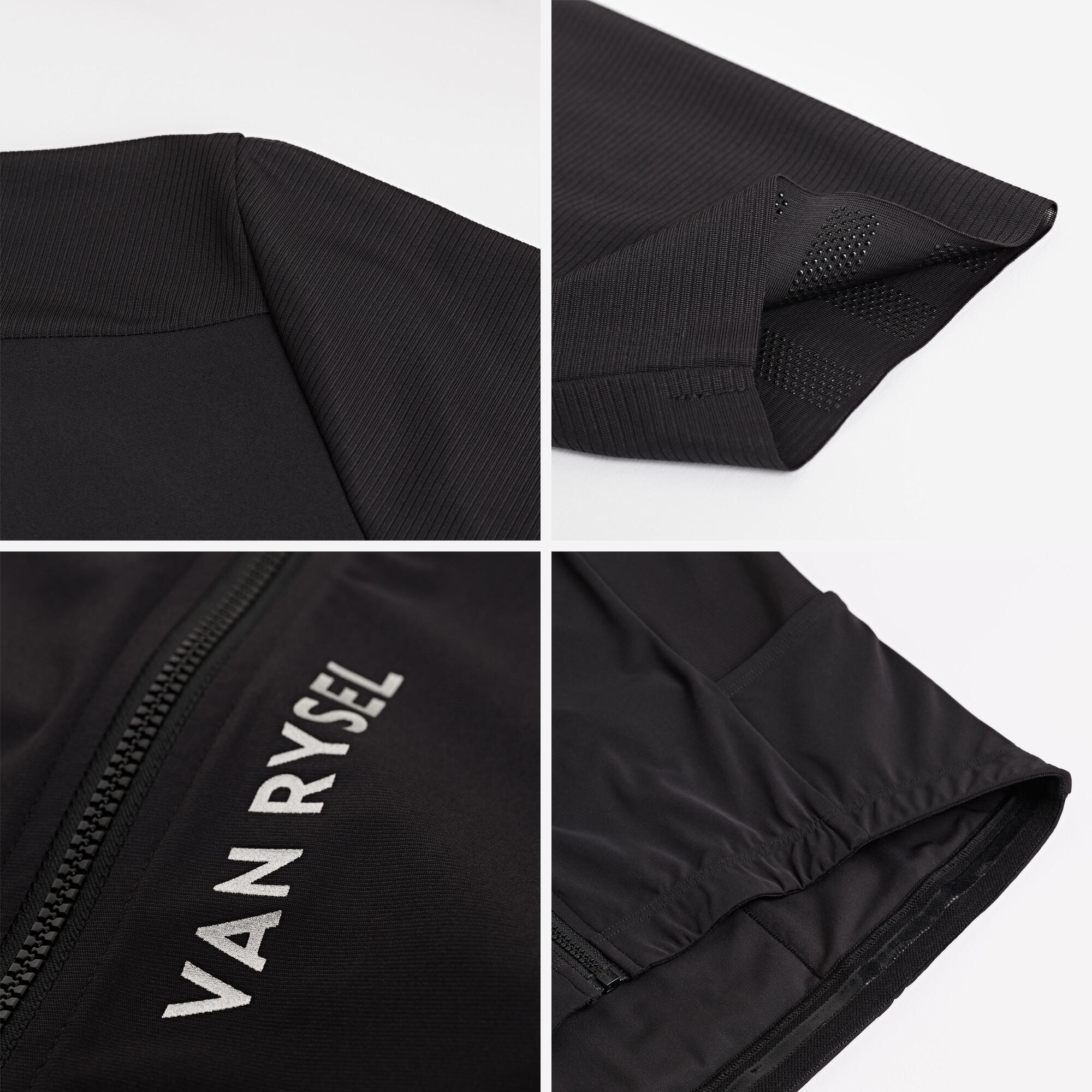 Van Rysel Unisex RCR 2 Short Sleeve Cycling Jersey - Breathable & Quick-Dry for Road Biking & Training - Perfect for Men & Women Cyclists