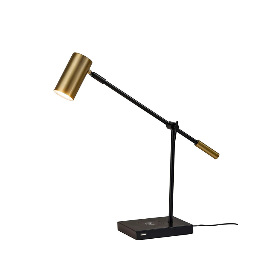 Collette Table Lamp - Modern Bedside & Living Room Lighting - Perfect for Reading, Decor & Nightstand Use