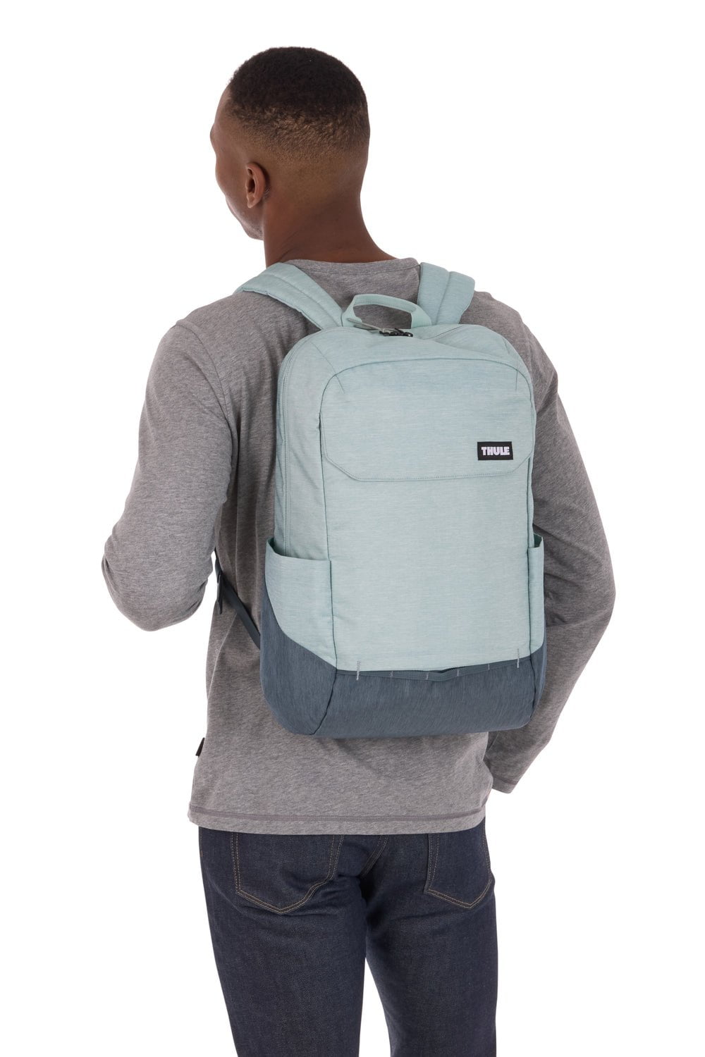 Thule Lithos 20L Backpack - Durable & Water-Resistant Hiking Daypack for Men & Women | Perfect for Outdoor Adventures, Travel & Commuting | Alaska/Dark Slate