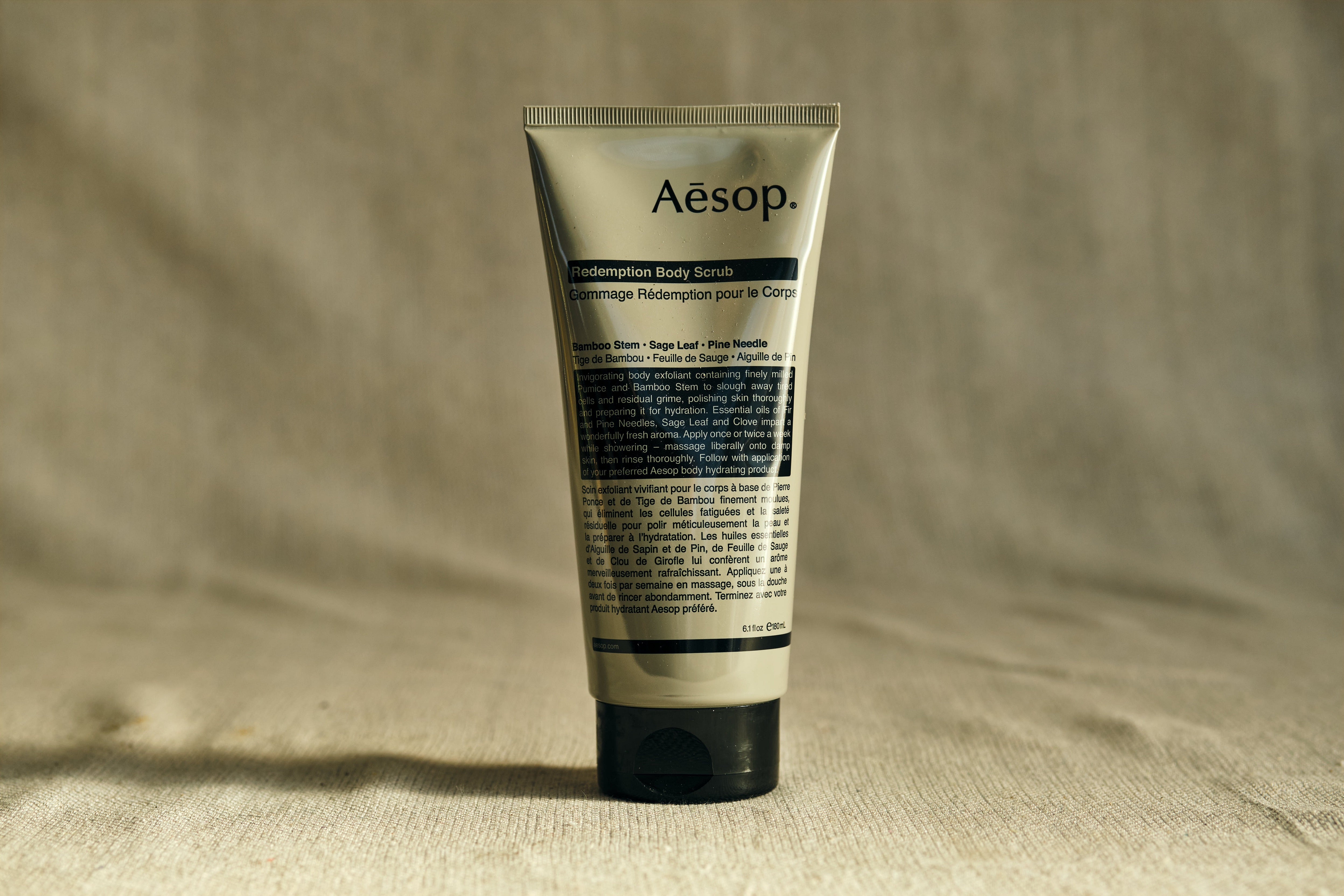 Aesop Redemption Body Scrub - Exfoliating & Hydrating for Smooth Skin | Perfect for Dry Skin & Post-Workout Recovery