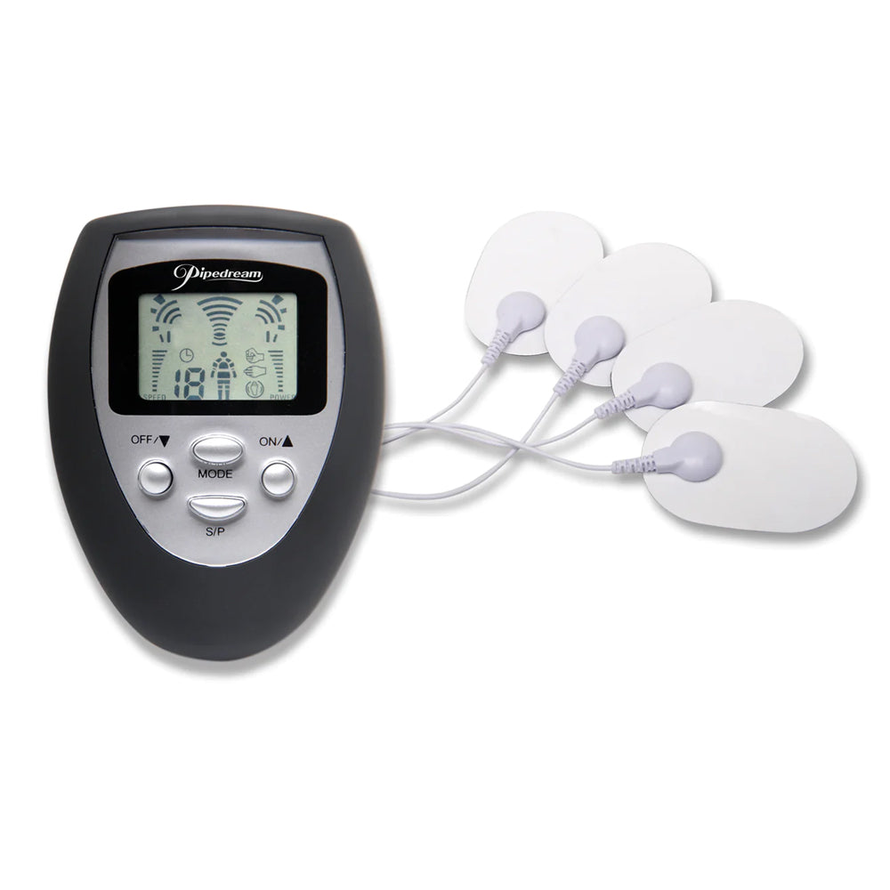 Fetish Fantasy Series Deluxe Shock Therapy Travel Kit - BDSM Electro Play Set for Couples, Beginners & Travel - Perfect for Sensation Play, Bondage & Spicing Up Your Sex Life