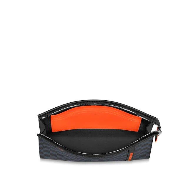 LV Pochette Voyage MM Damier Cobalt Canvas Crossbody Bag - Stylish Travel Purse for Women, Perfect for Everyday Use & Special Occasions