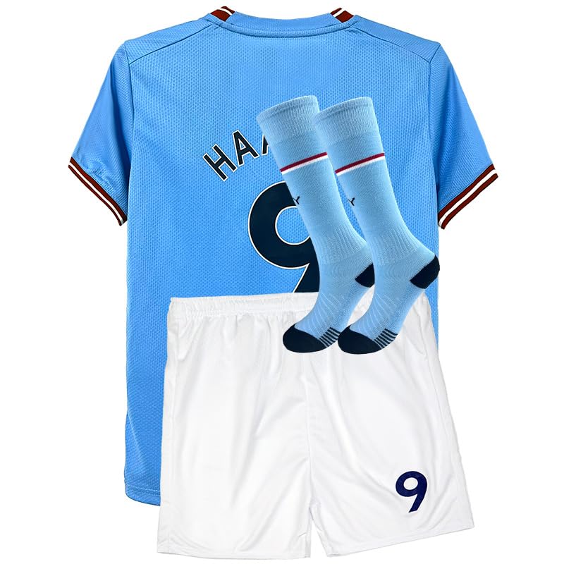 Youth Soccer Jerseys for Boys & Girls - Training Uniform Gift Set for Kids