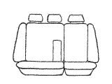 Premium Canvas Seat Covers for Mitsubishi Pajero NT/NX/GLXR/VRX (2009-Present) - Durable, Custom Fit Car Seat Protectors for Off-Road Adventures & Daily Commutes
