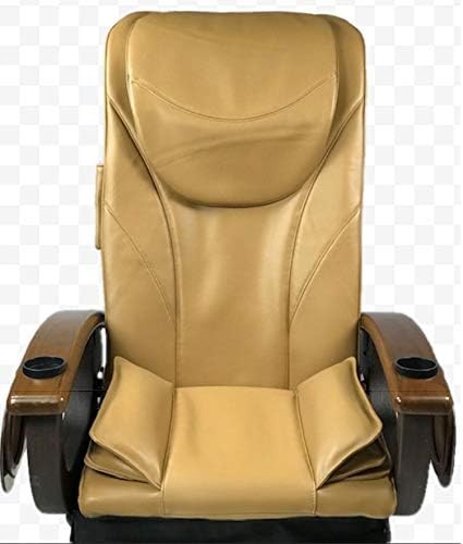 **ZKZ Professional Pedicure Chair Massage Cushion with Air Seat Cover - Salon & Spa Comfort (Caramel) - Perfect for Foot Care, Relaxation & Nail Salons**