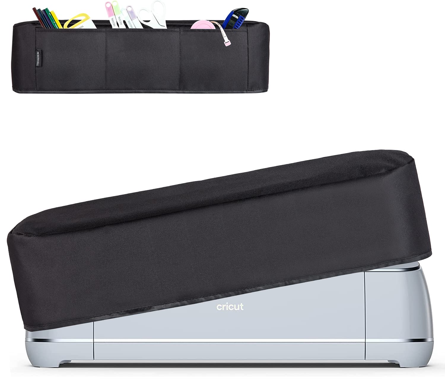 Premium Cricut Maker 3 Dust Cover with Storage Pockets - Compatible with Cricut Maker, Maker 3 & Explorer 3 - Machine Protection & Tool Organization for Craft Rooms, Home Studios & DIY Workspaces