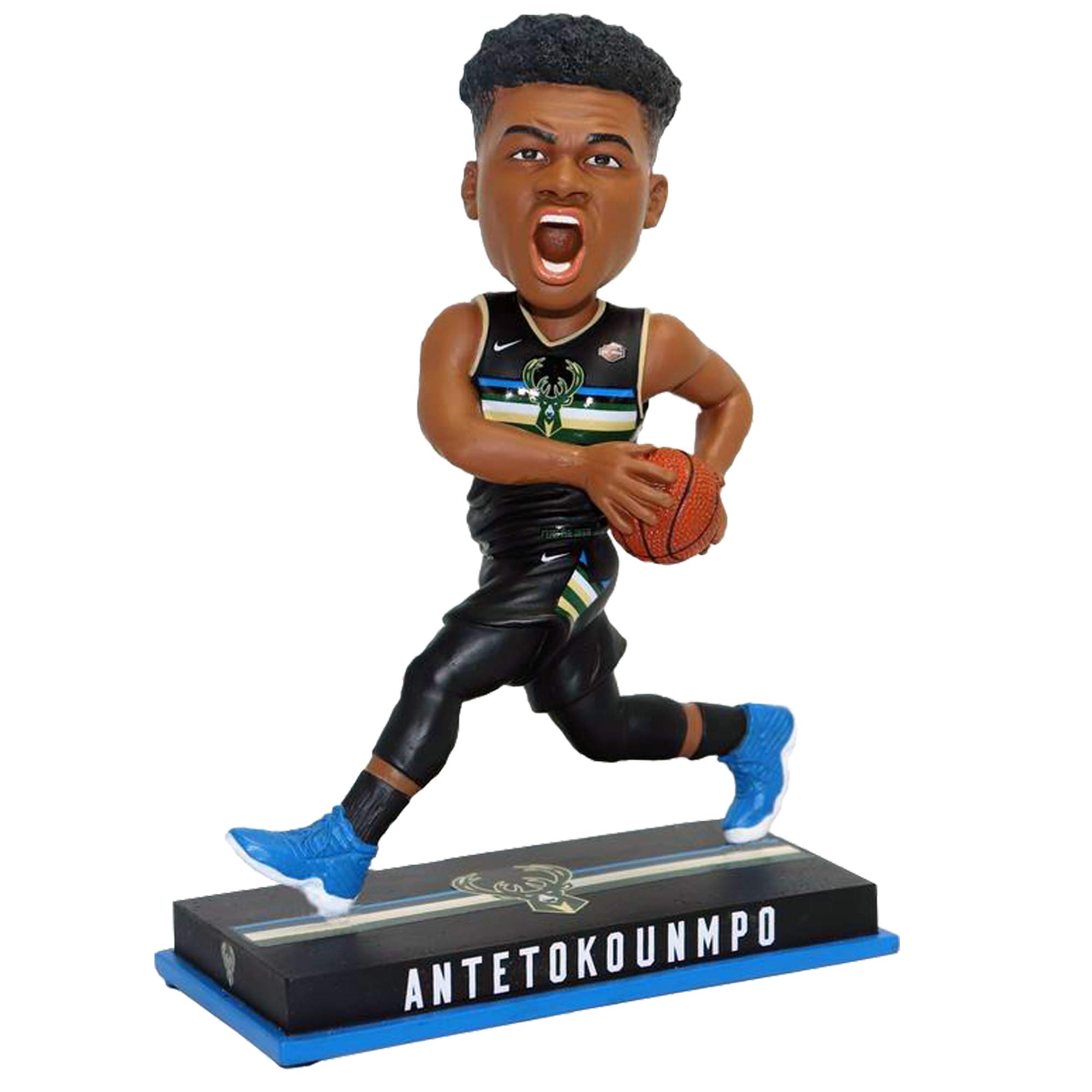 FOCO Giannis Antetokounmpo Milwaukee Bucks Statement Edition Exclusive NBA Bobblehead #/360 - Perfect for Basketball Fans, Collectors & Sports Memorabilia Enthusiasts