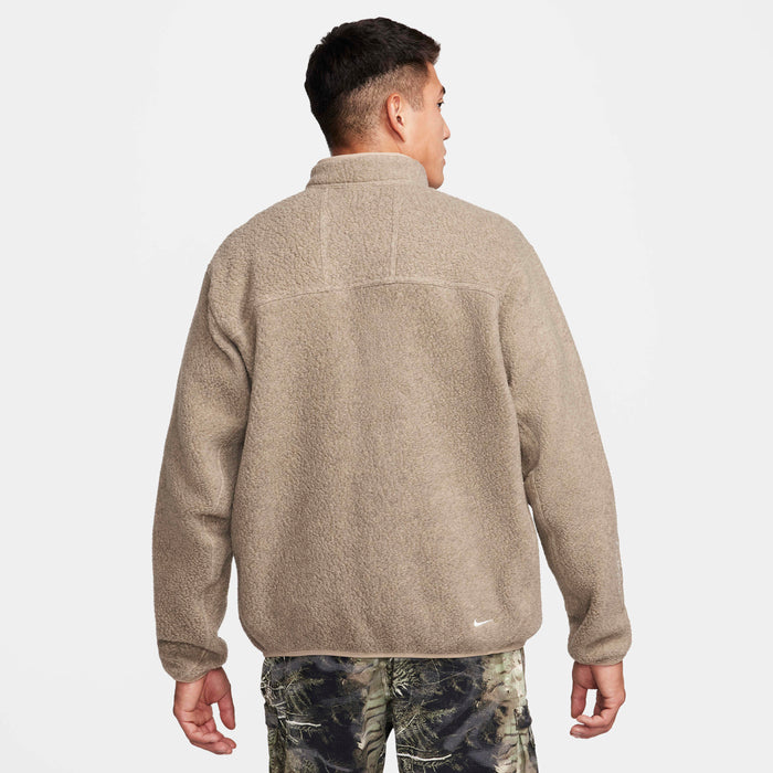 ACG Arctic Wolf Full Zip Fleece Jacket - Khaki & Light Iron Ore - Outdoor Hiking, Camping & Winter Wear for Men & Women