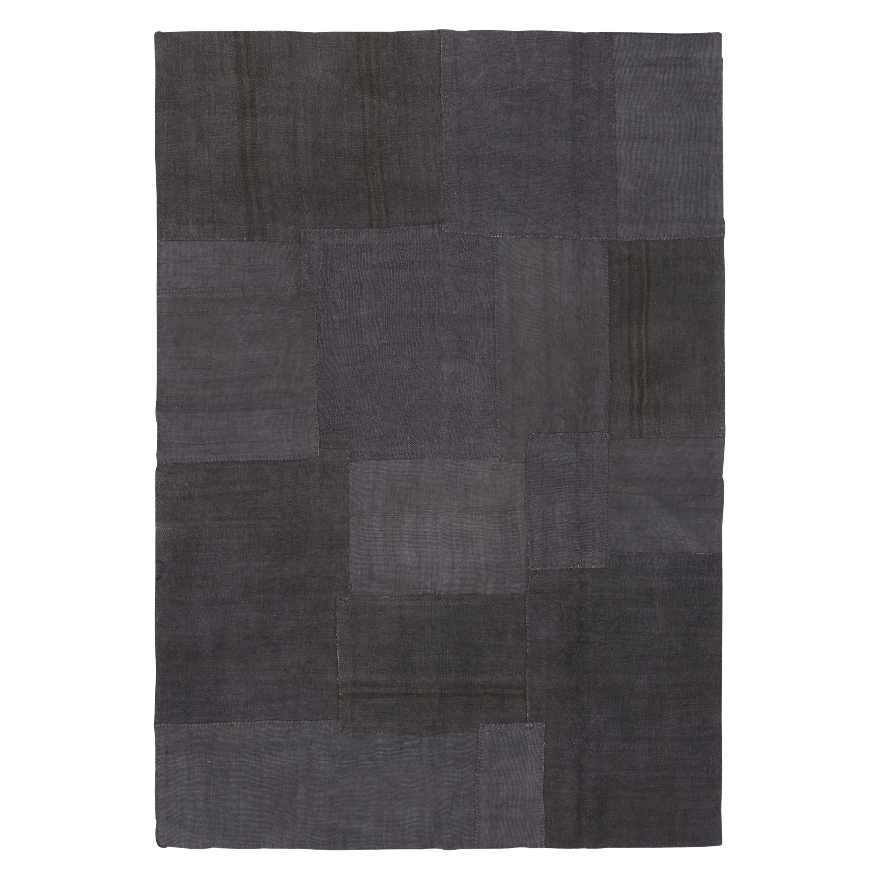 Handmade Patchwork Kilim Rug - Vintage Bohemian Style Area Rug for Living Room, Bedroom & Home Decor