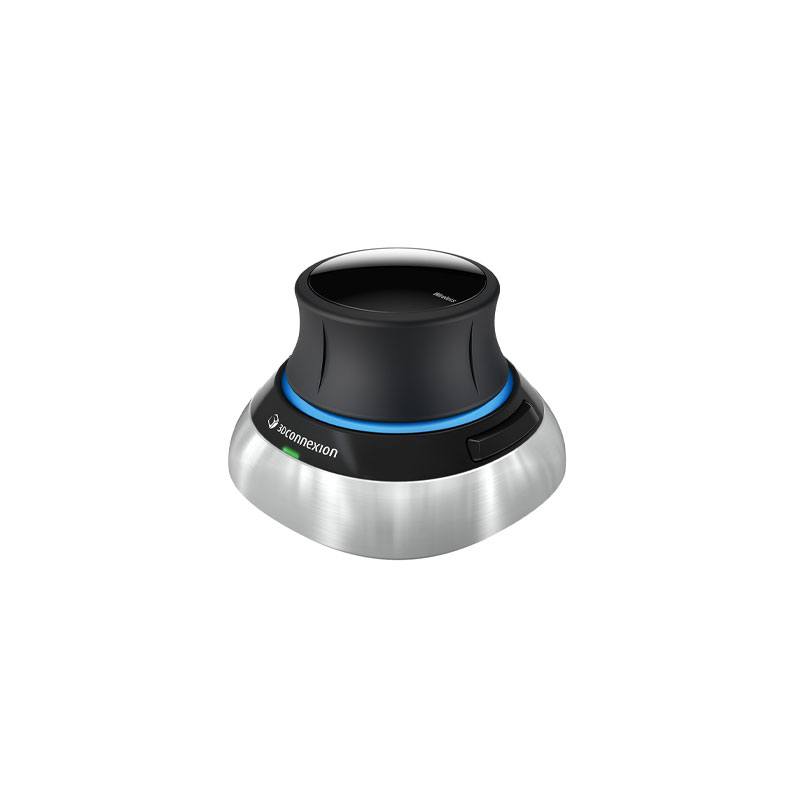 3Dconnexion SpaceMouse Wireless Kit 2 (3DX-700108) - 3D Navigation Device for CAD/CAM/3D Modeling - Perfect for Engineers, Architects & Designers