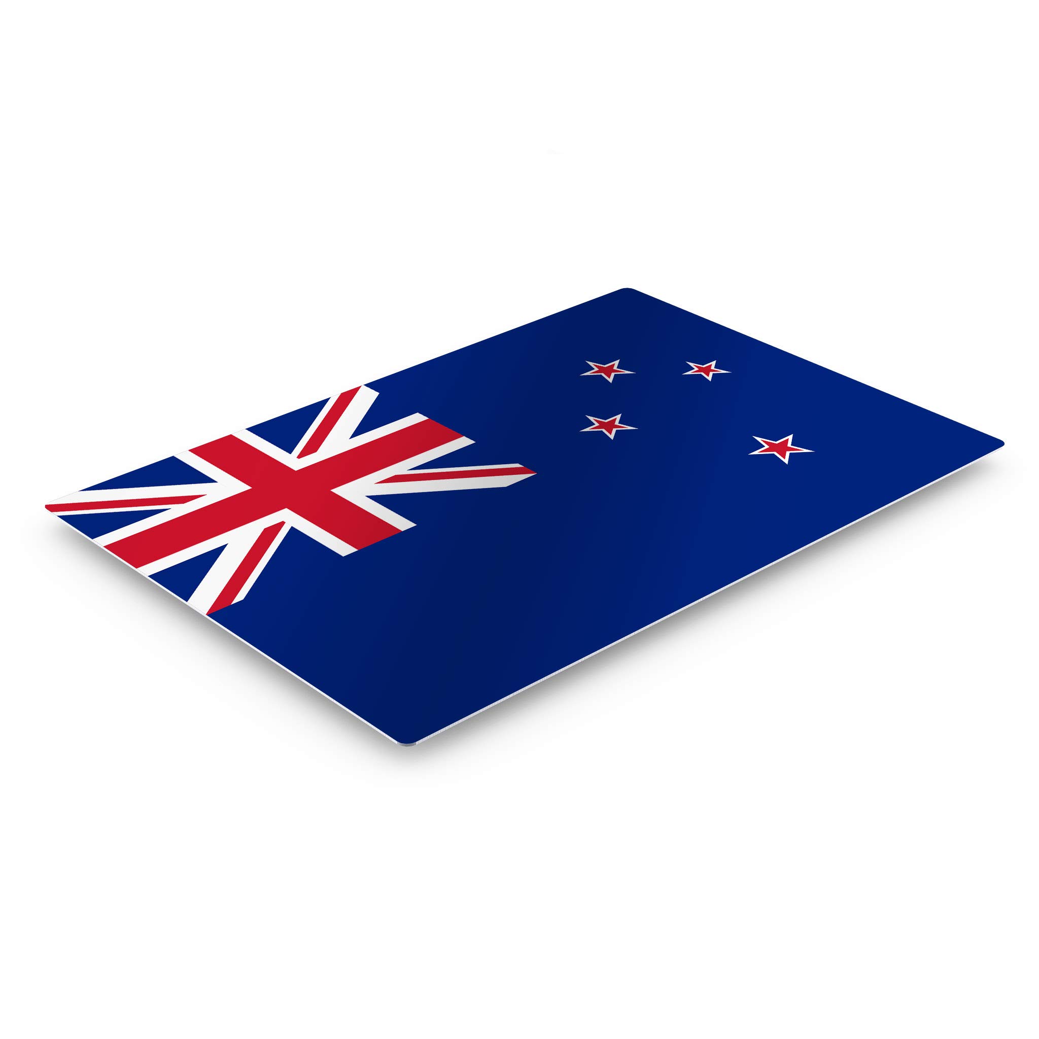 New Zealand Flag Metal Wall Art Print - 24x36 Inch NZ Country Flag Decor for Office, Living Room, Dorm & Man Cave - Premium USA-Made Modern Home Decor (Ready to Hang) - Perfect for Sports Bars, Game Rooms & Patriotic Displays