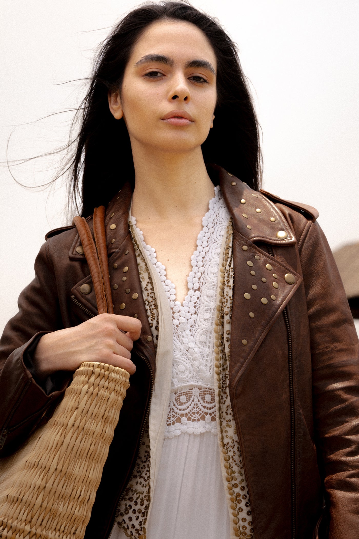 Linc Biker Jacket - Men's & Women's Leather Motorcycle Jacket - Stylish & Durable for Riding, Fashion & Outdoor Activities