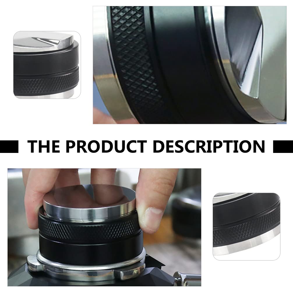 Premium Stainless Steel Coffee Tamper & Distributor - Espresso Leveling Tool for Perfect Coffee Grounds | Compatible with Nespresso & Espresso Machines | Ideal for Home Baristas & Coffee Shops