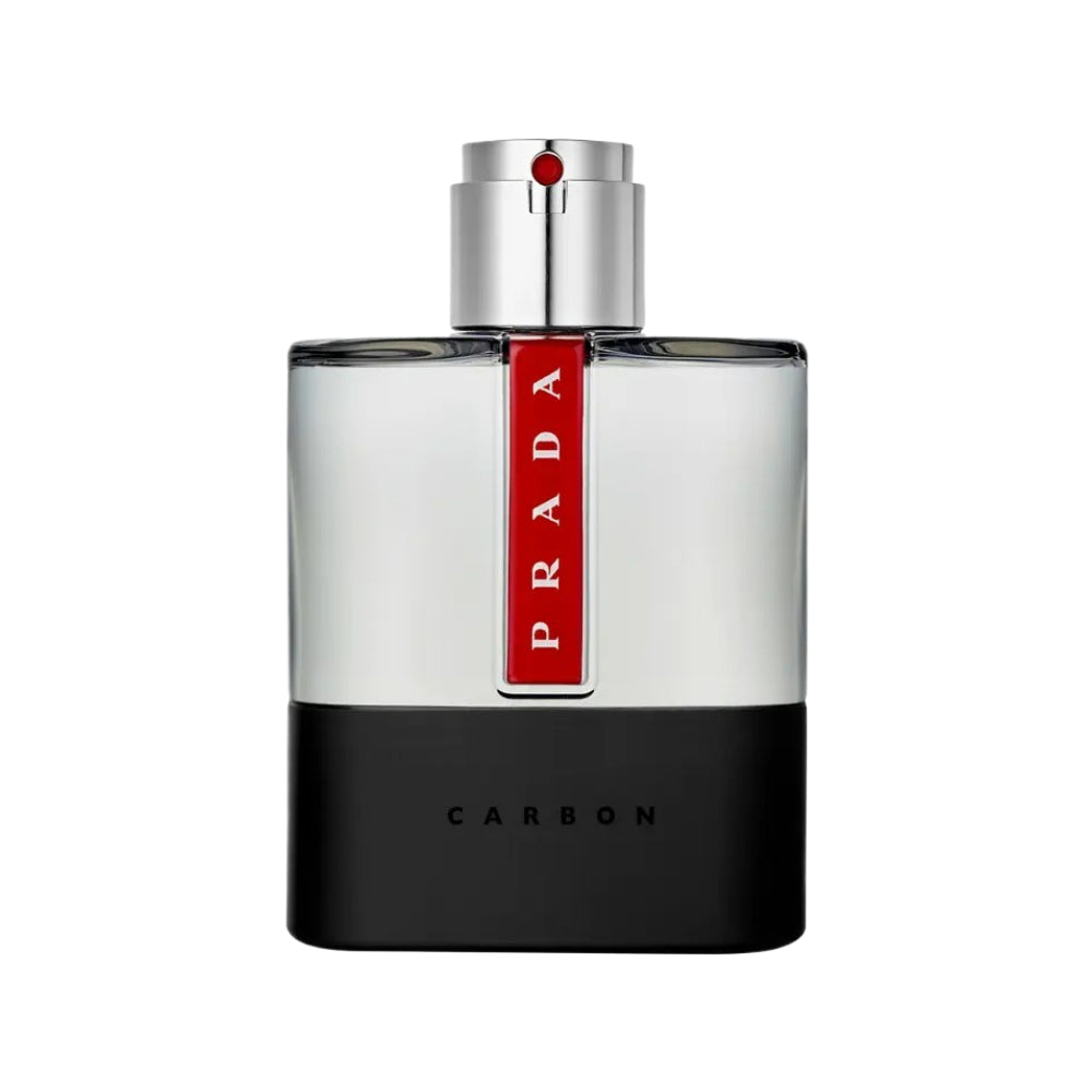 Luna Rossa Carbon Eau de Toilette Spray for Men - 3.4 oz / 100ml - Fresh & Woody Fragrance - Perfect for Date Night, Office & Special Occasions