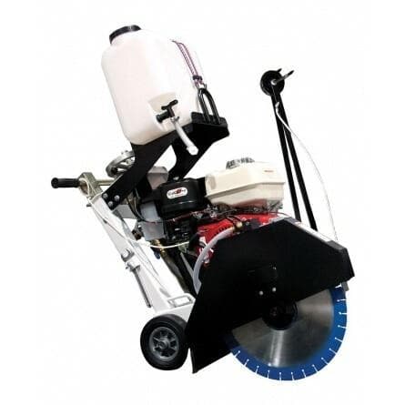 CC1300XL Small Walk Behind Concrete Saw - Heavy Duty Cutting for Sidewalks, Driveways & Patios | Perfect for DIY & Professional Construction Projects