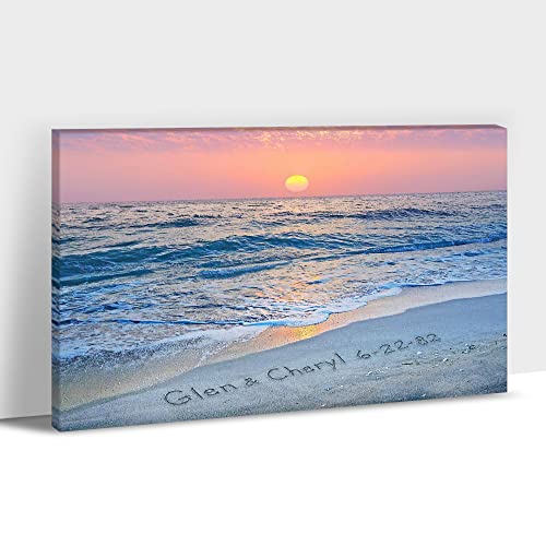 Custom Beach Canvas Framed-10