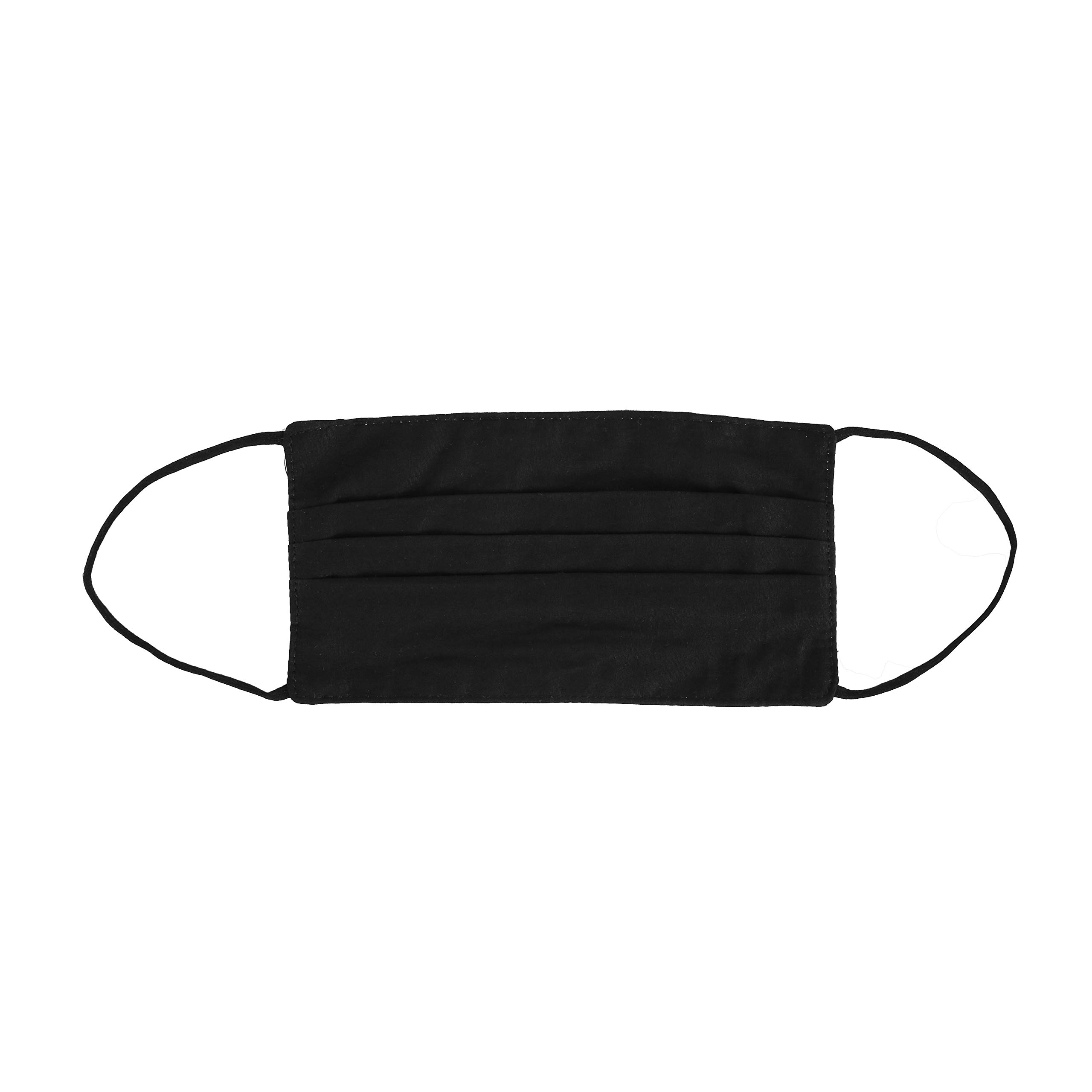 Reusable Black Face Masks for Adults - 5 Pack | 3-Layer Protection Cloth Masks with Adjustable Nose Wire | Comfortable & Machine Washable | Perfect for Work, Travel & Daily Protection